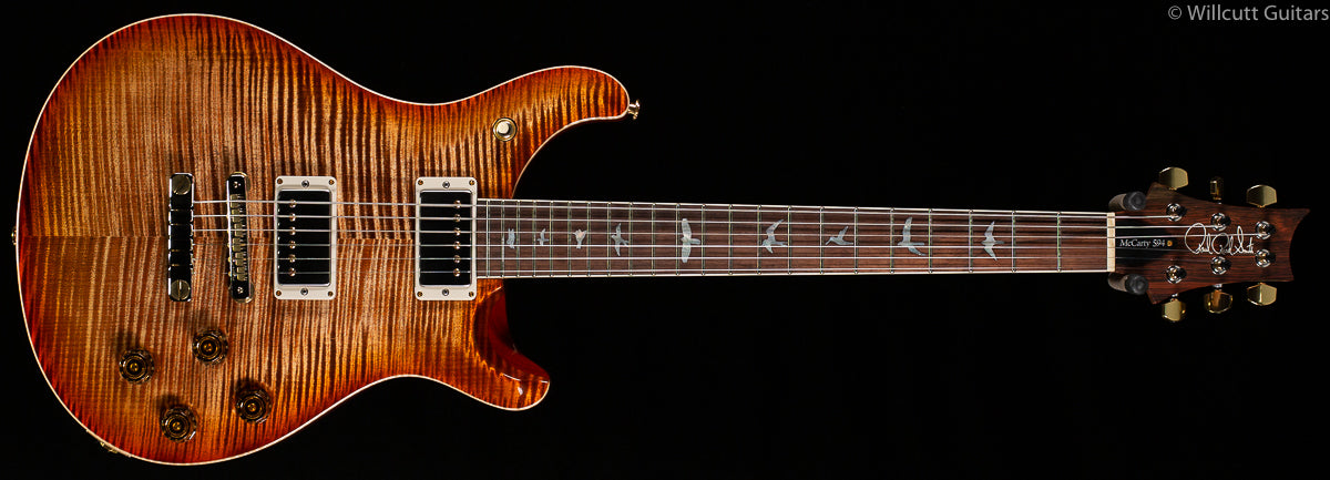 PRS Wood Library McCarty 594 Autumn Sky 10 Top Torrified Flamed Maple Neck