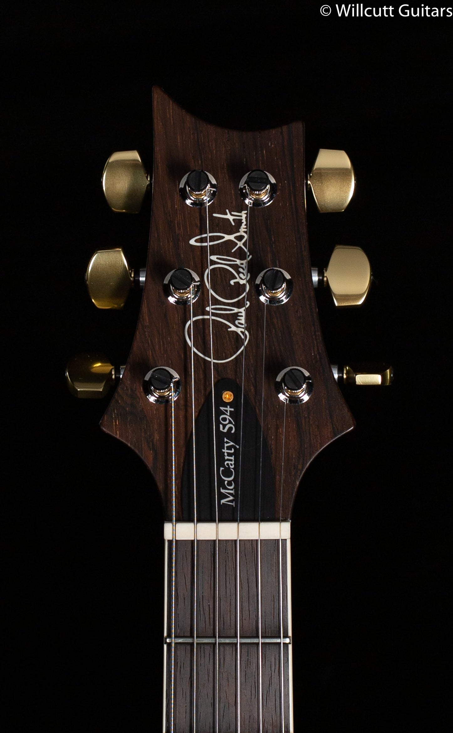 PRS Wood Library McCarty 594 Whale Blue Smokeburst Blue Binding Rosewood Neck