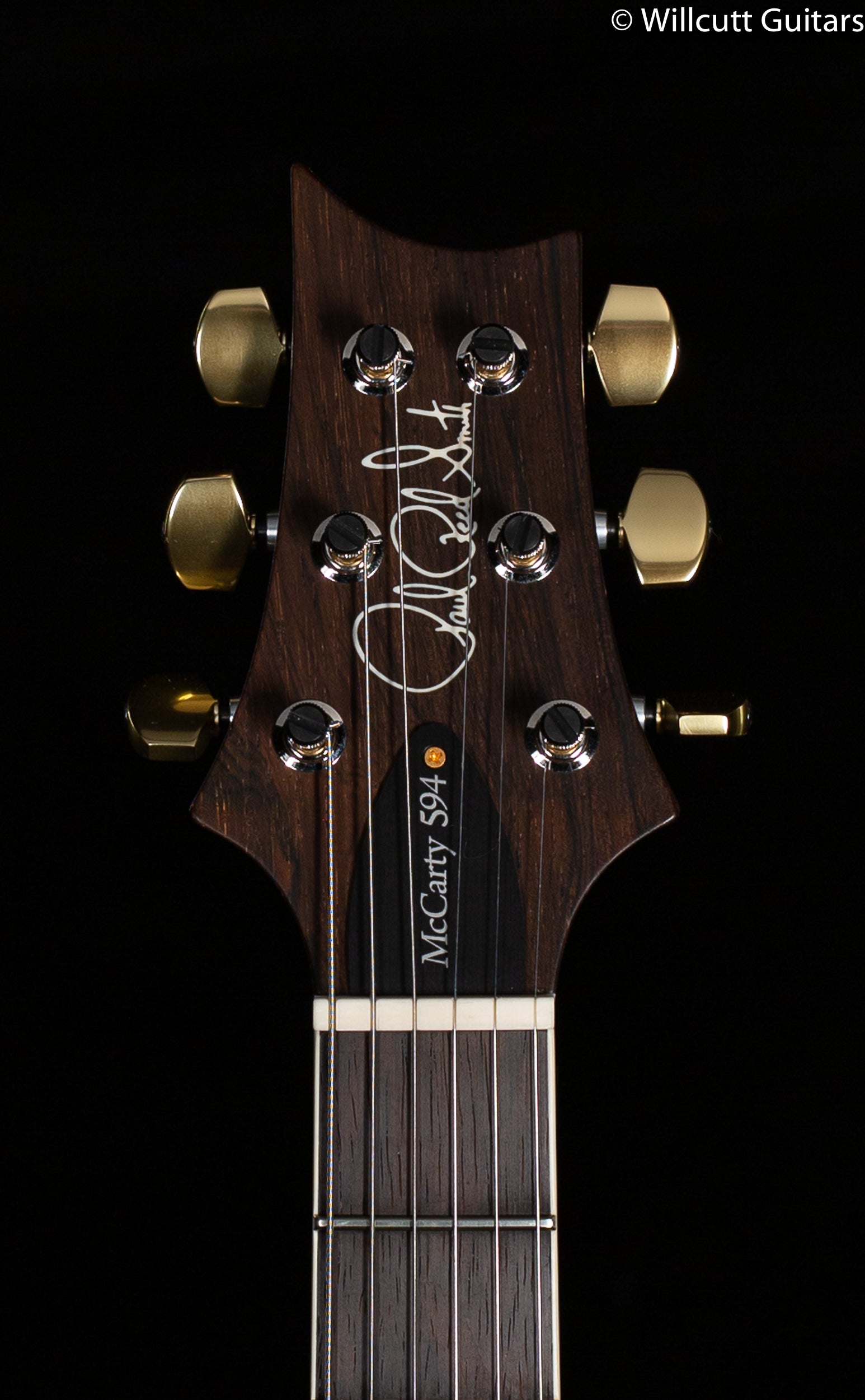 PRS Wood Library McCarty 594 Whale Blue Smokeburst Blue Binding Rosewood Neck