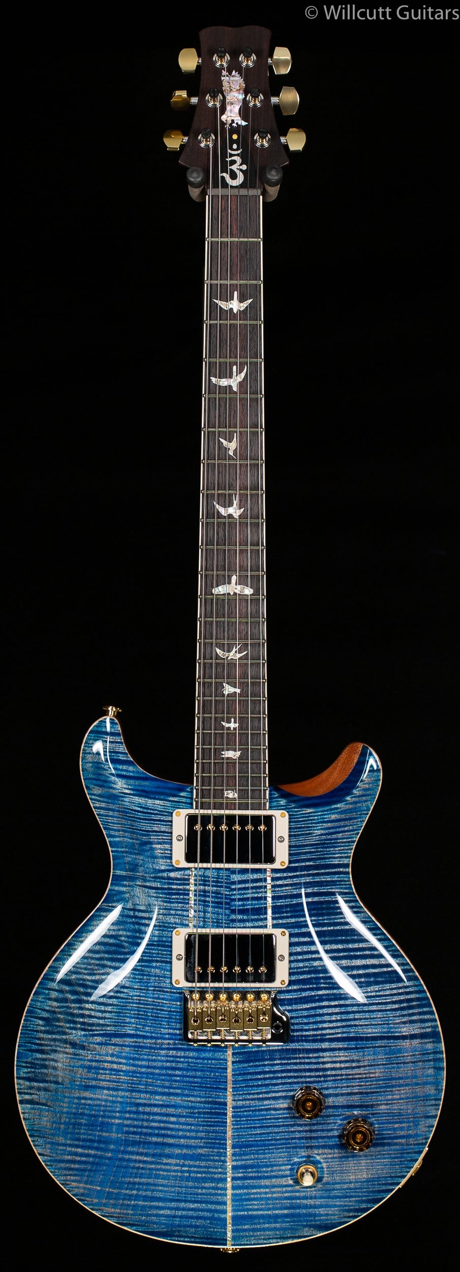 PRS Santana Retro Faded Blue Jean 10 Top