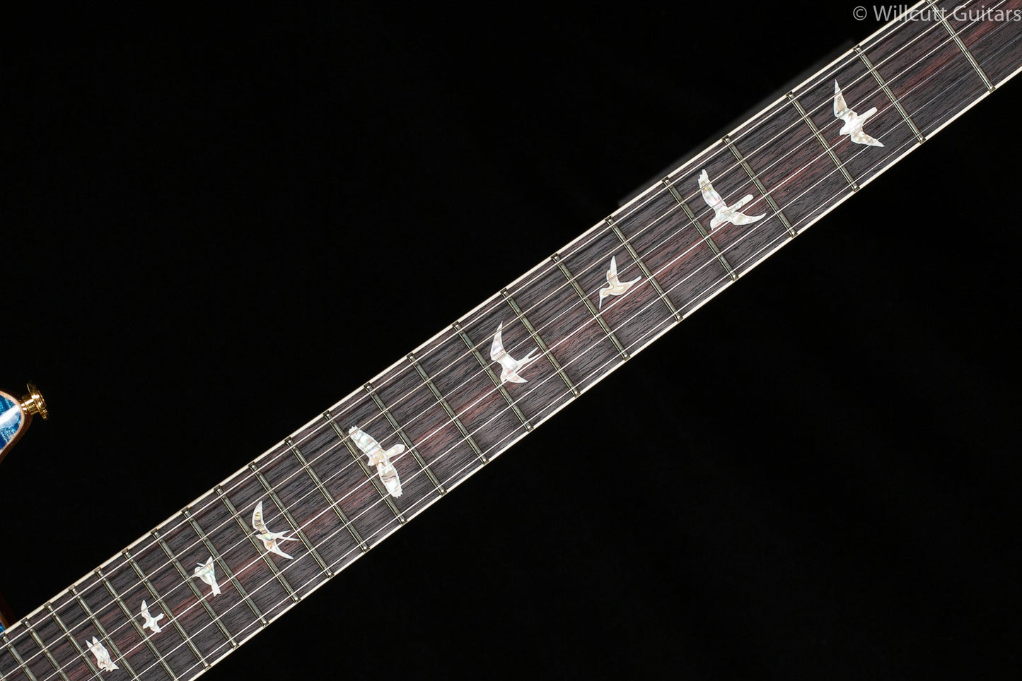 PRS Santana Retro Faded Blue Jean 10 Top
