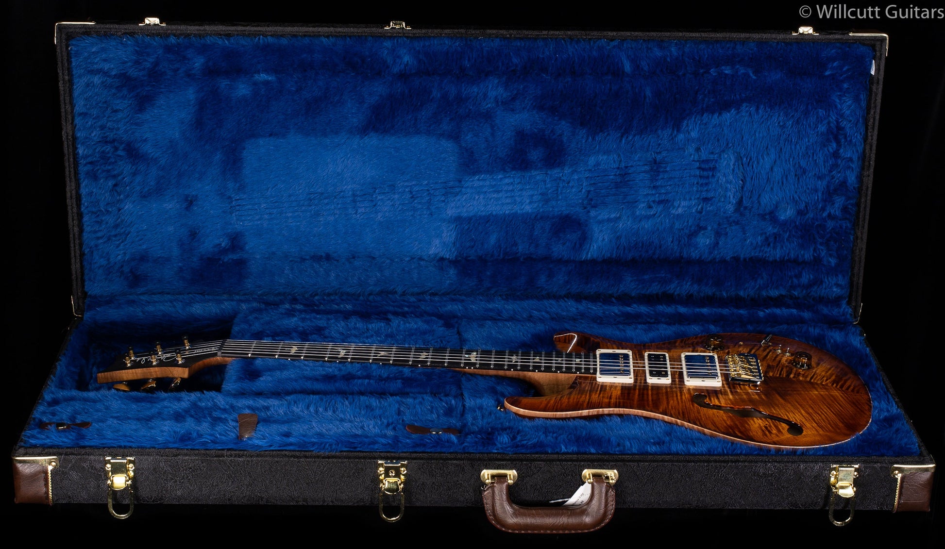 PRS Wood Library Special Semi Hollow Copperhead Burst
