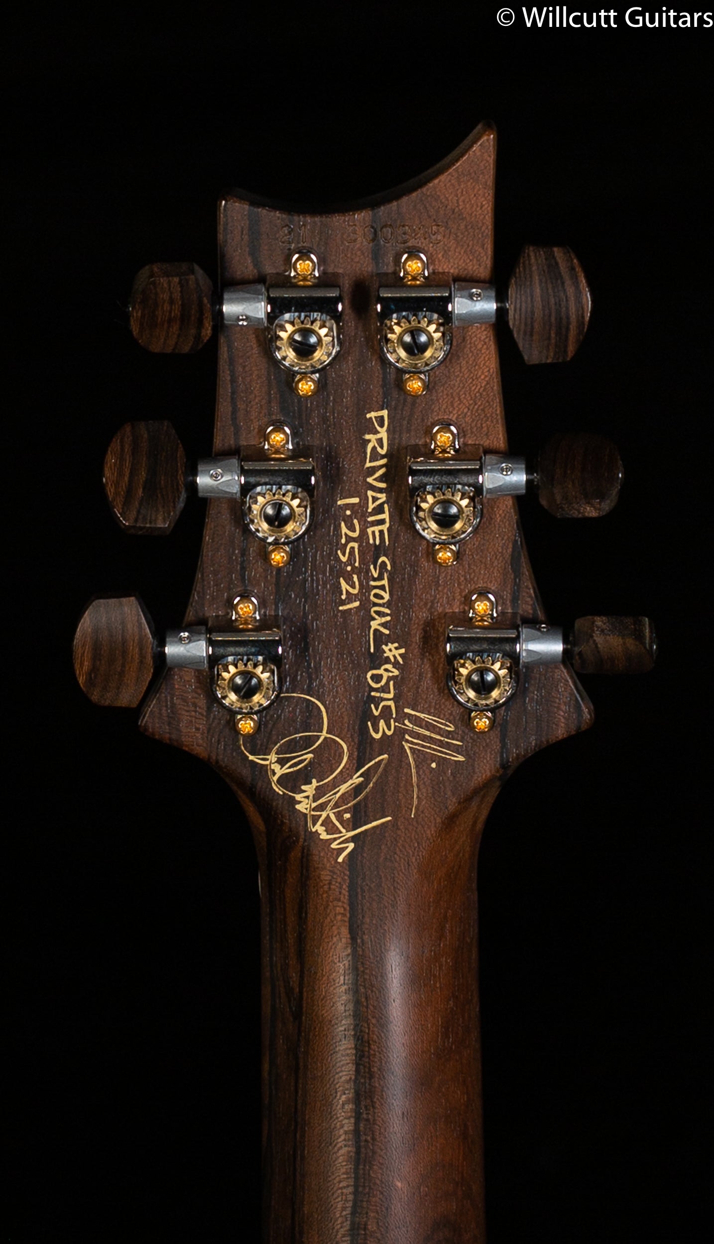 PRS Private Stock 8753 McCarty Midnight Aqua Violet Glow (345)