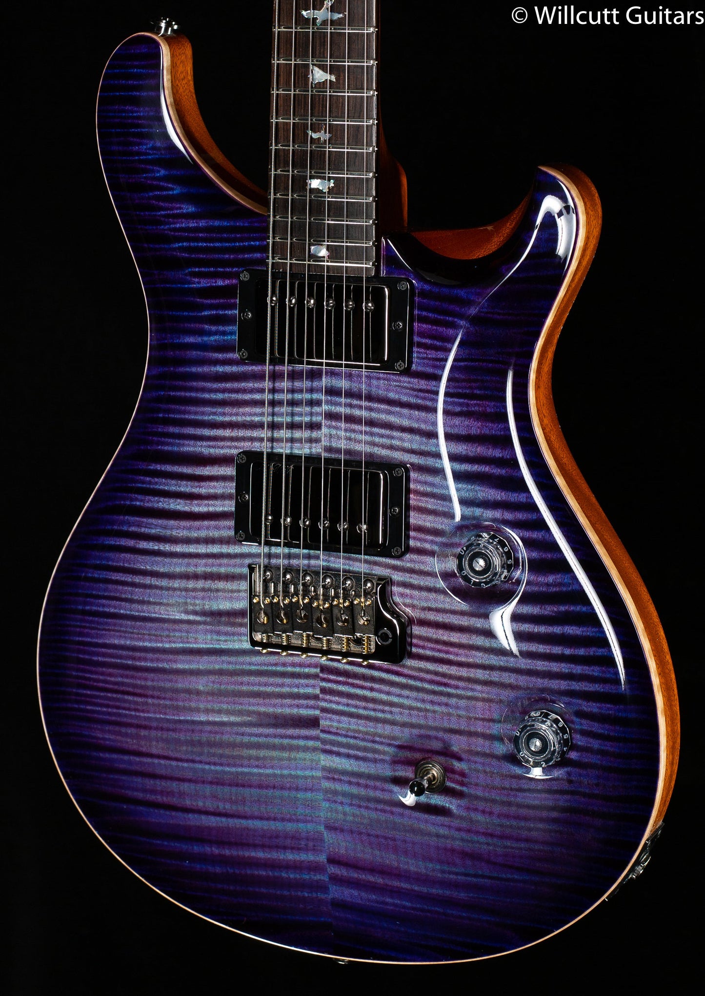 PRS Private Stock 8755 Custom 24 Aqua Violet Glow