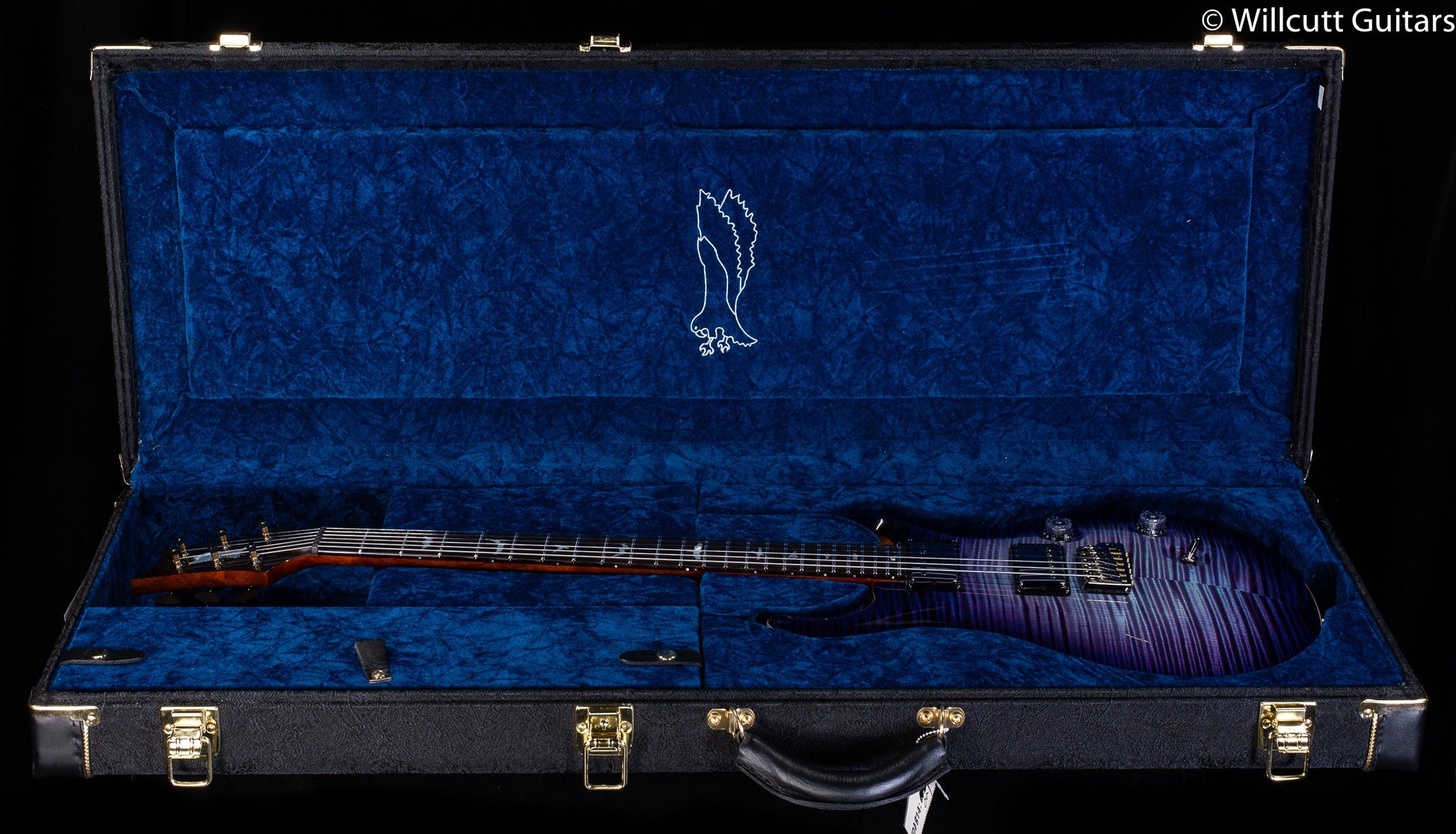 PRS Private Stock 8755 Custom 24 Aqua Violet Glow