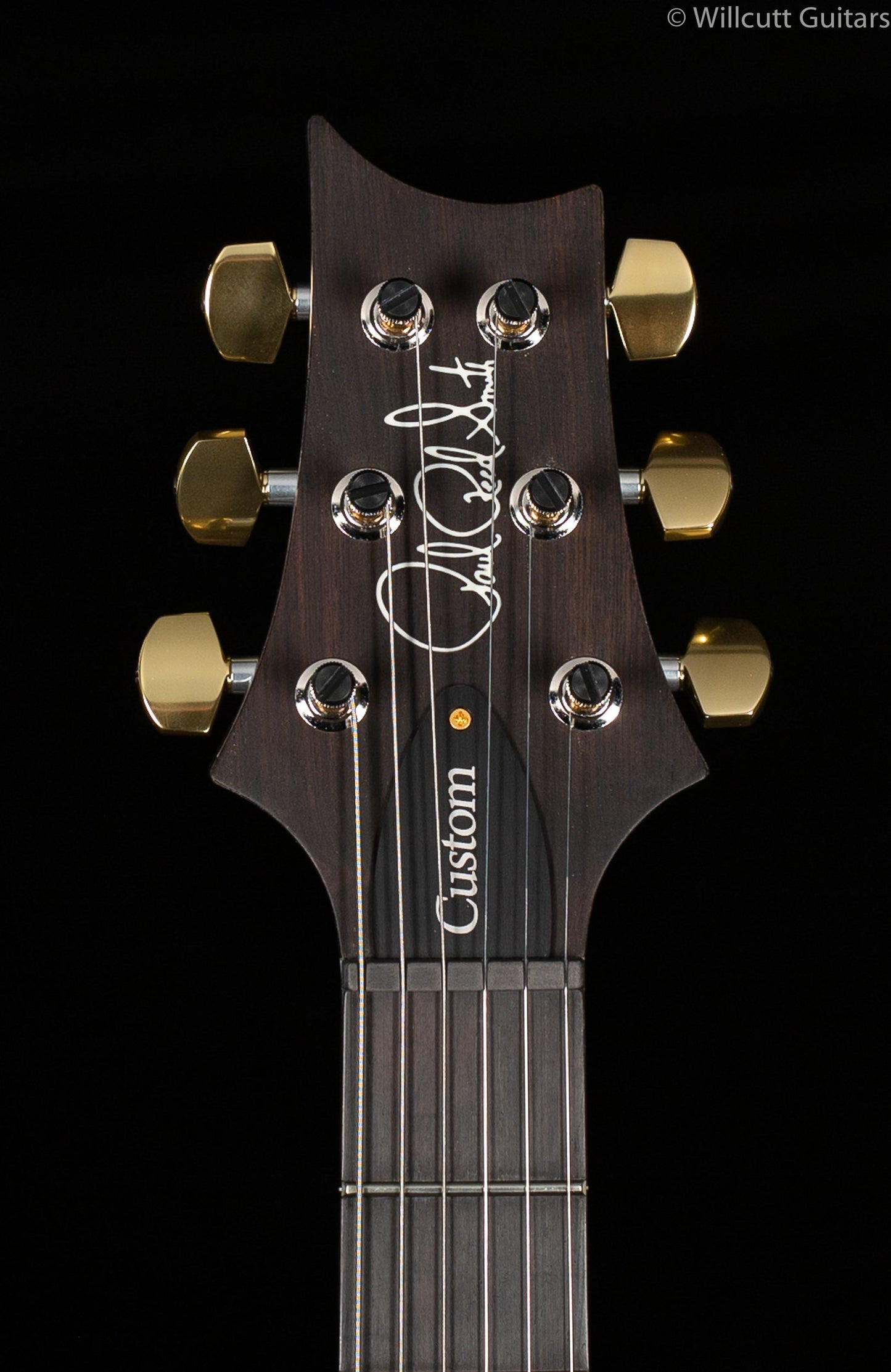 PRS Wood Library Custom 24 "Fatback" Faded Grey Black Artist Top Flamed Maple Neck