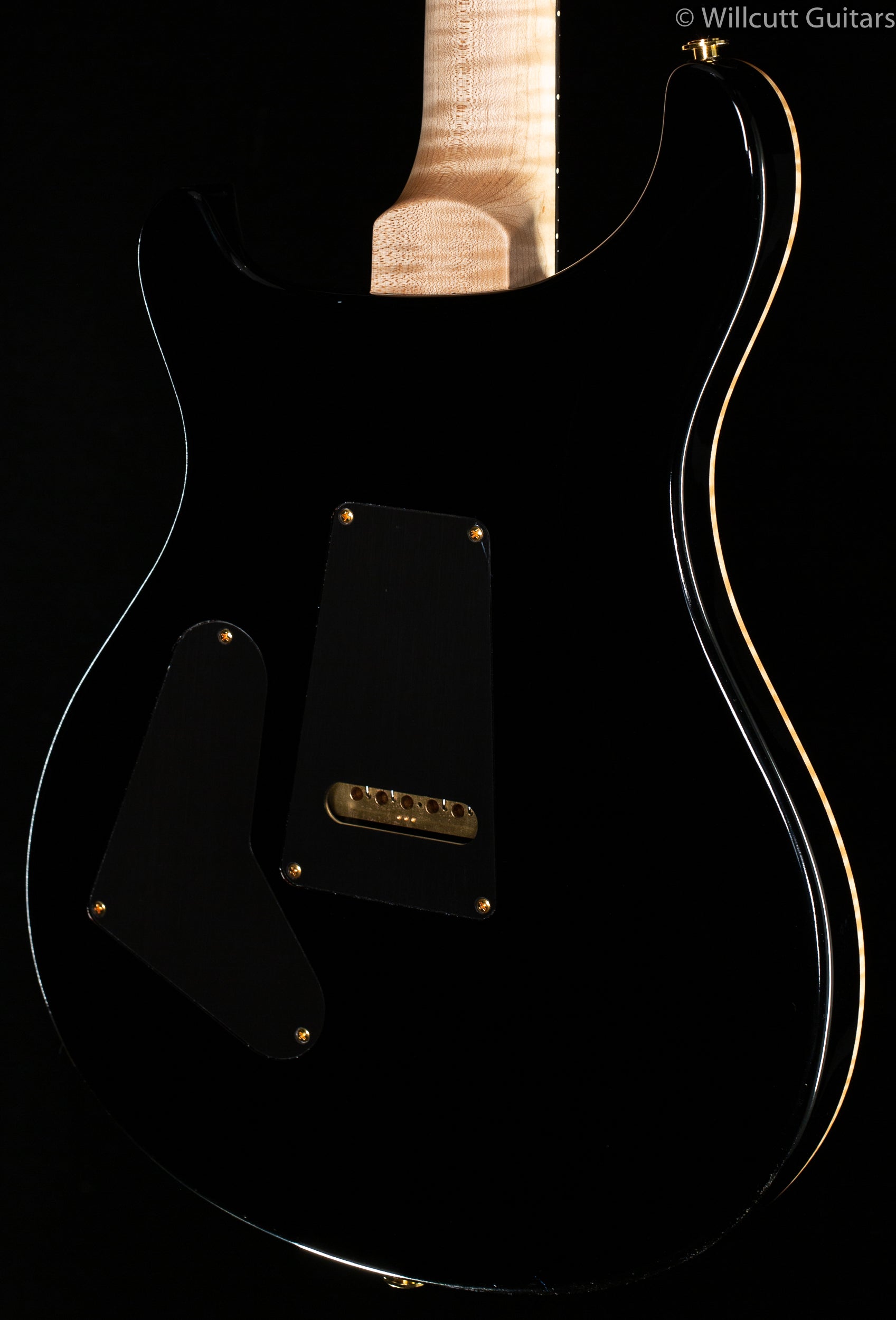 PRS Wood Library Custom 24 "Fatback" Faded Grey Black Artist Top Flamed Maple Neck