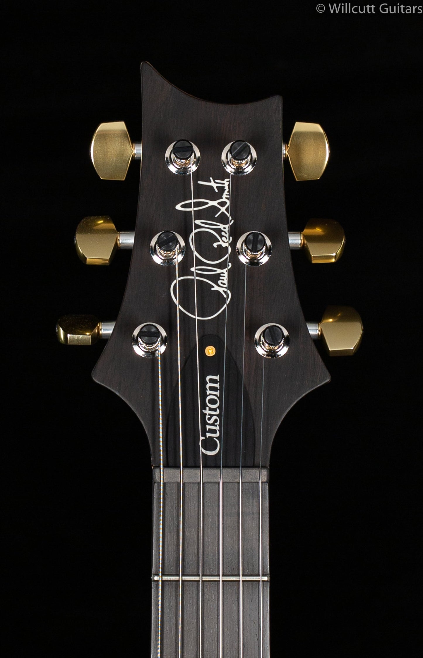 PRS Wood Library Custom 24 "Fatback" Faded Grey Black Artist Top Flamed Maple Neck