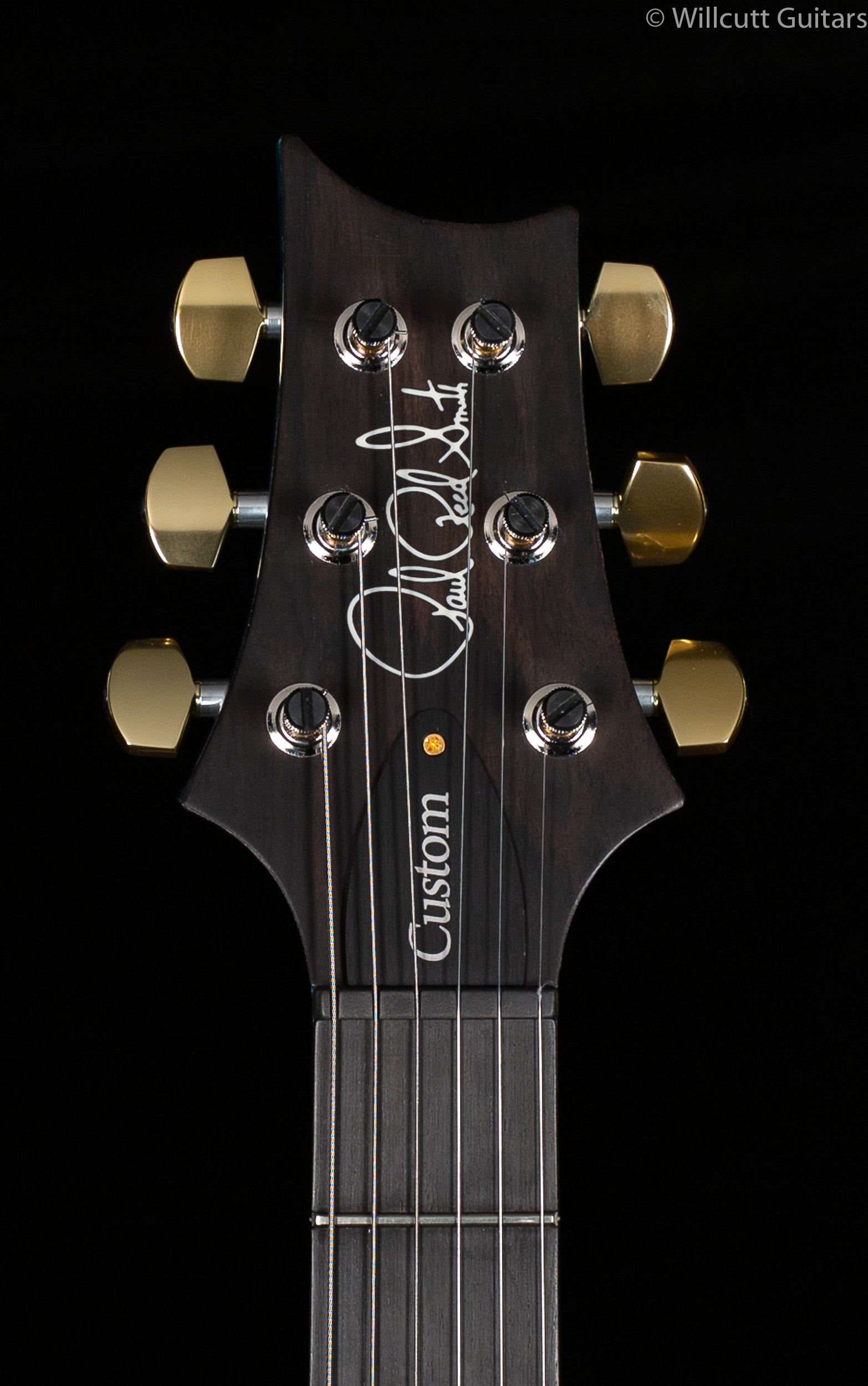 PRS Wood Library Custom 24 "Fatback" Aquableux Artist Top Flamed Maple Neck