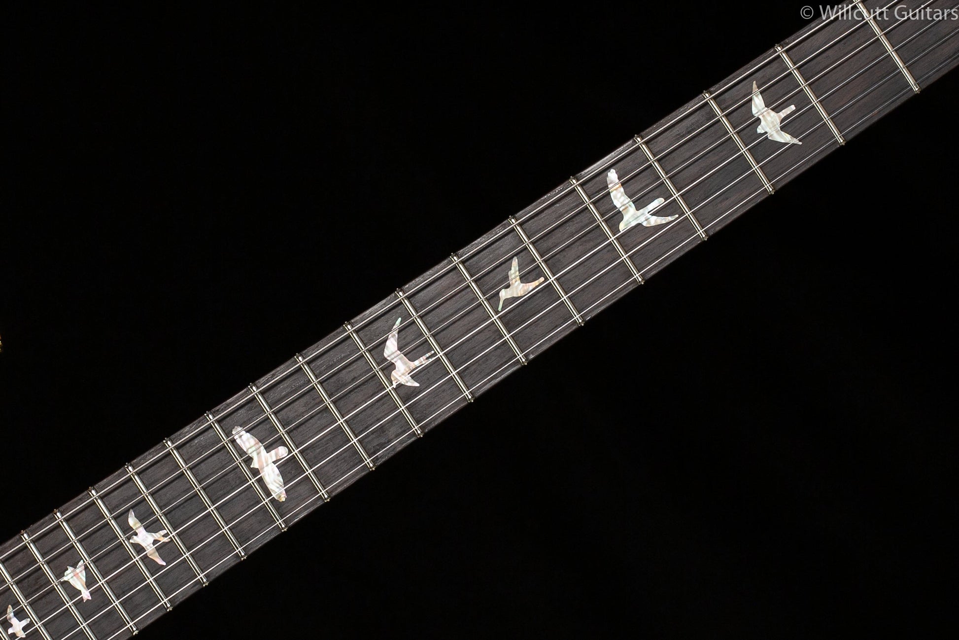PRS Wood Library Custom 24 "Fatback" Faded Whale Blue Artist Top Flamed Maple Neck