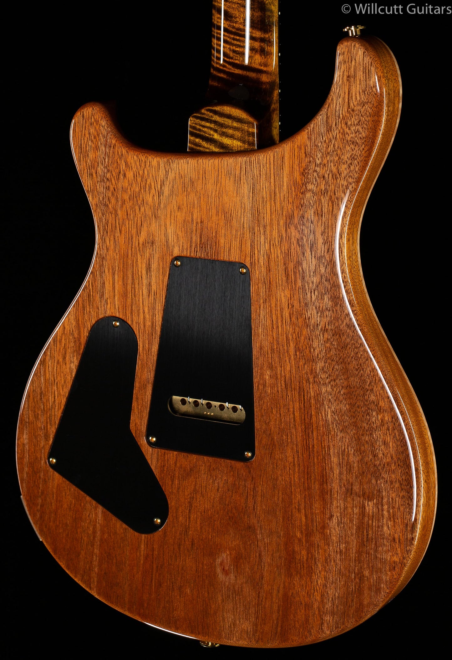 PRS Wood Library Custom 24 "Fatback" Yellow Tiger Artist Top Flamed Maple Neck
