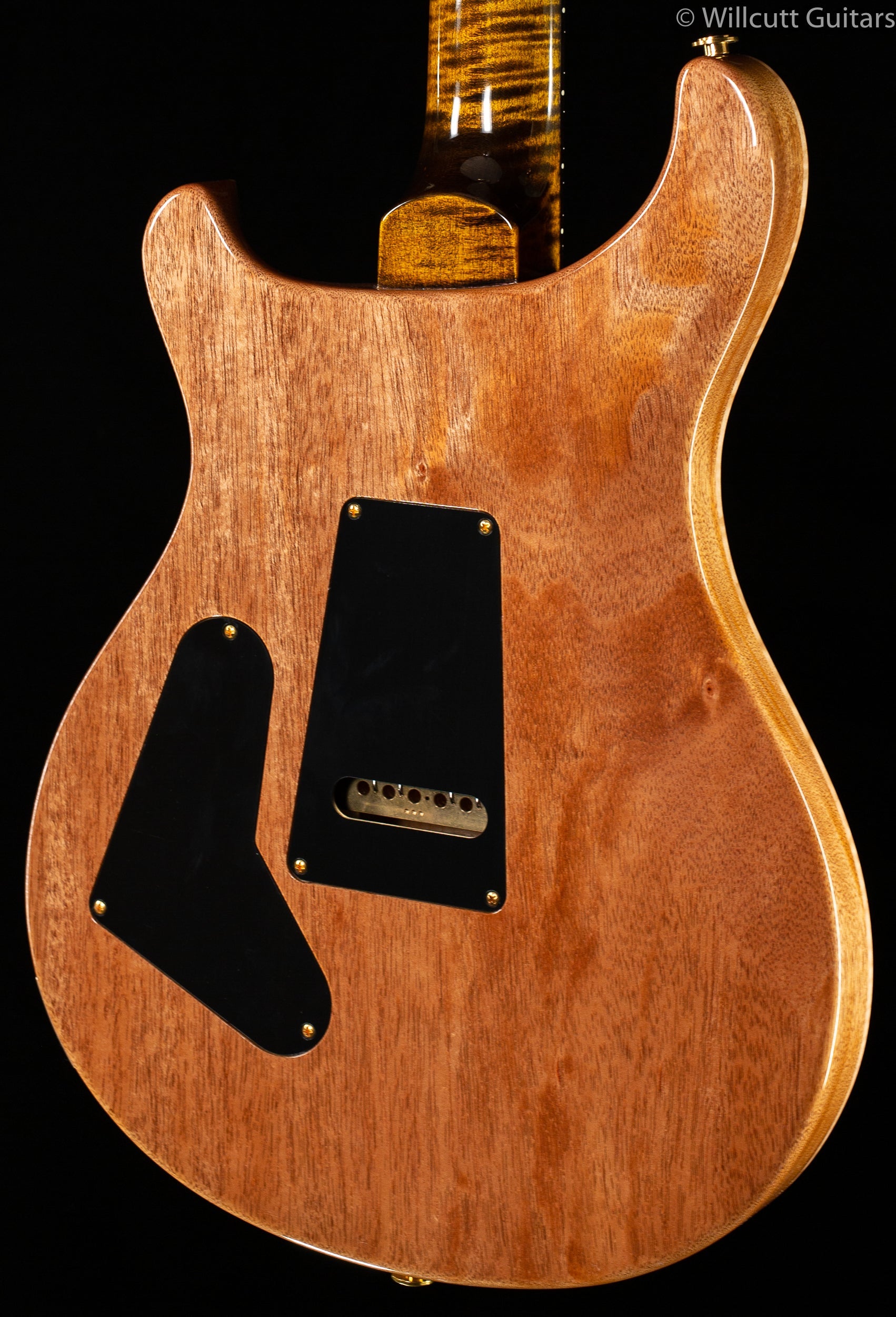 PRS Wood Library Custom 24 "Fatback" Yellow Tiger Artist Top Flamed Maple Neck