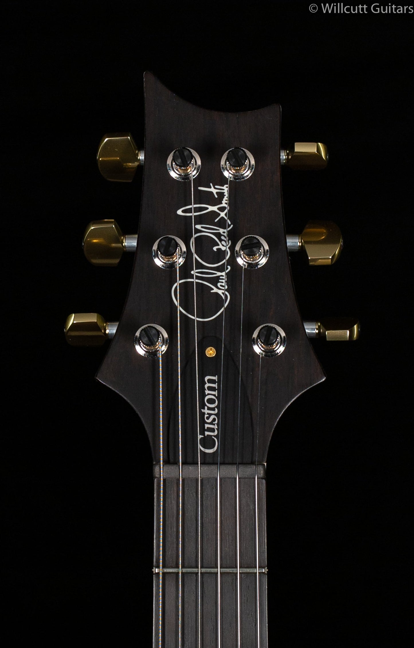 PRS Wood Library Custom 24 "Fatback" Faded Whale Blue Artist Top Flamed Maple Neck