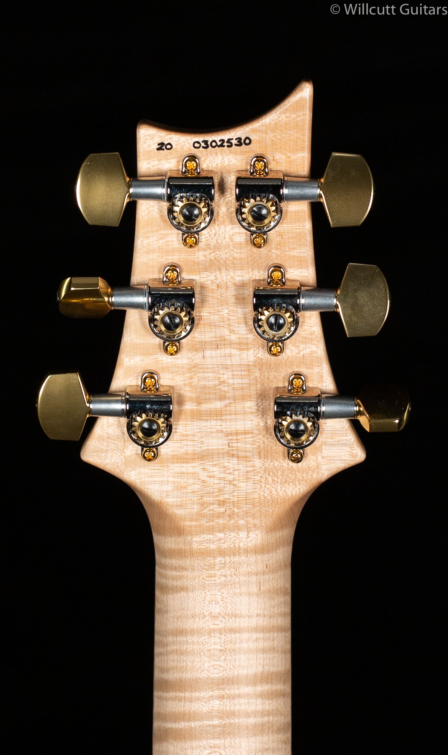 PRS Custom 24-08 River Blue Flamed Maple Neck