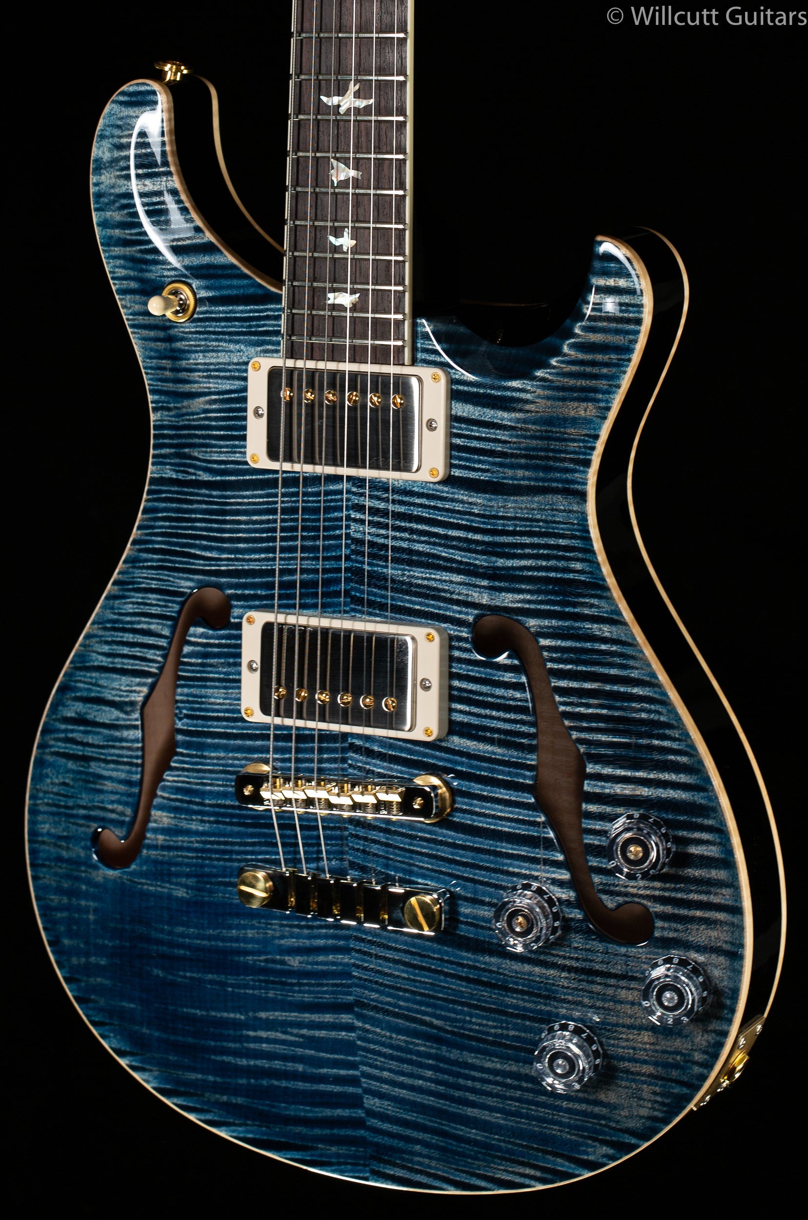 PRS McCarty 594 Hollowbody II Faded Whale Blue 10 Top