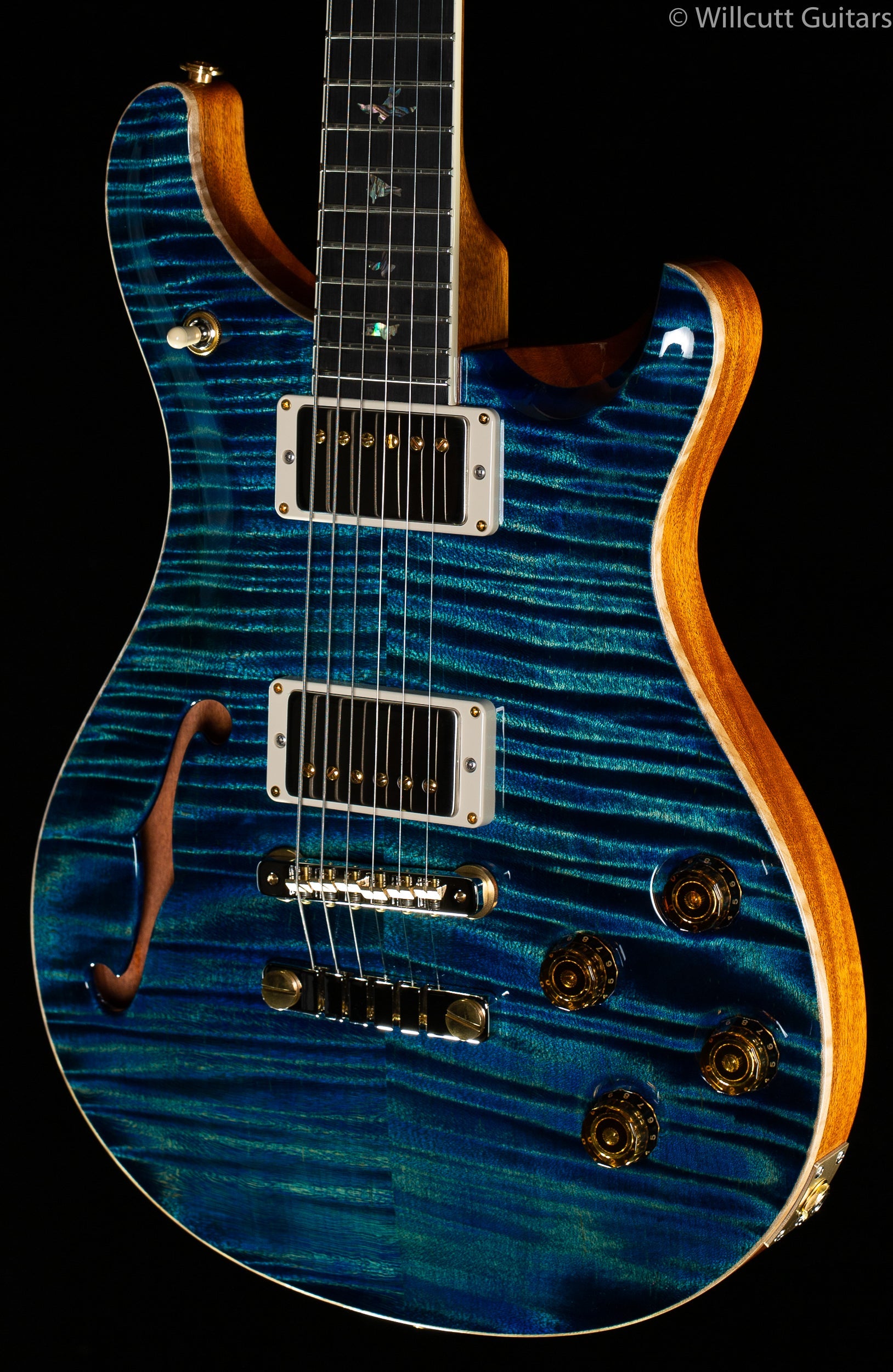 PRS McCarty 594 Semi Hollow Artist Package River Blue