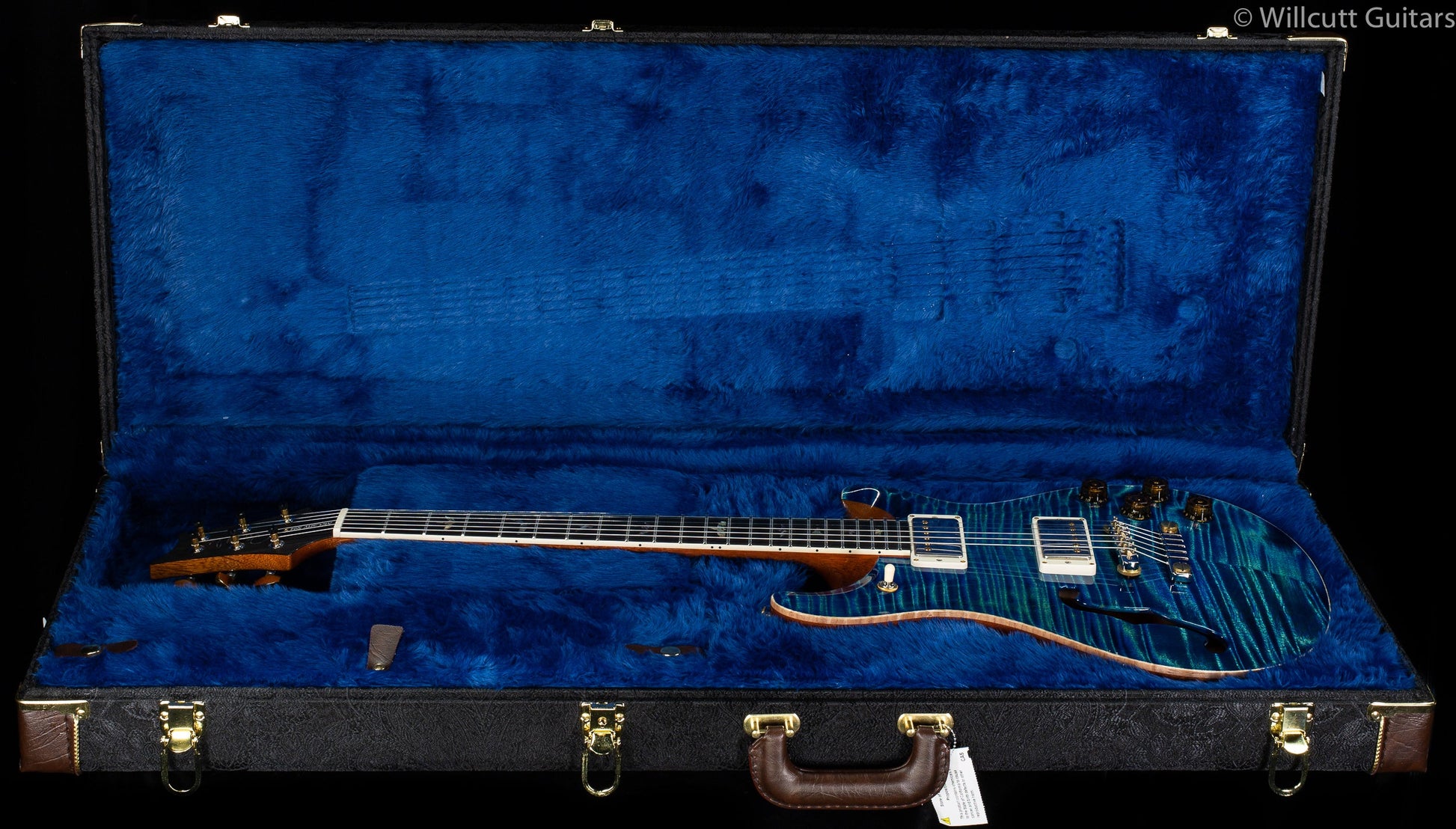 PRS McCarty 594 Semi Hollow Artist Package River Blue