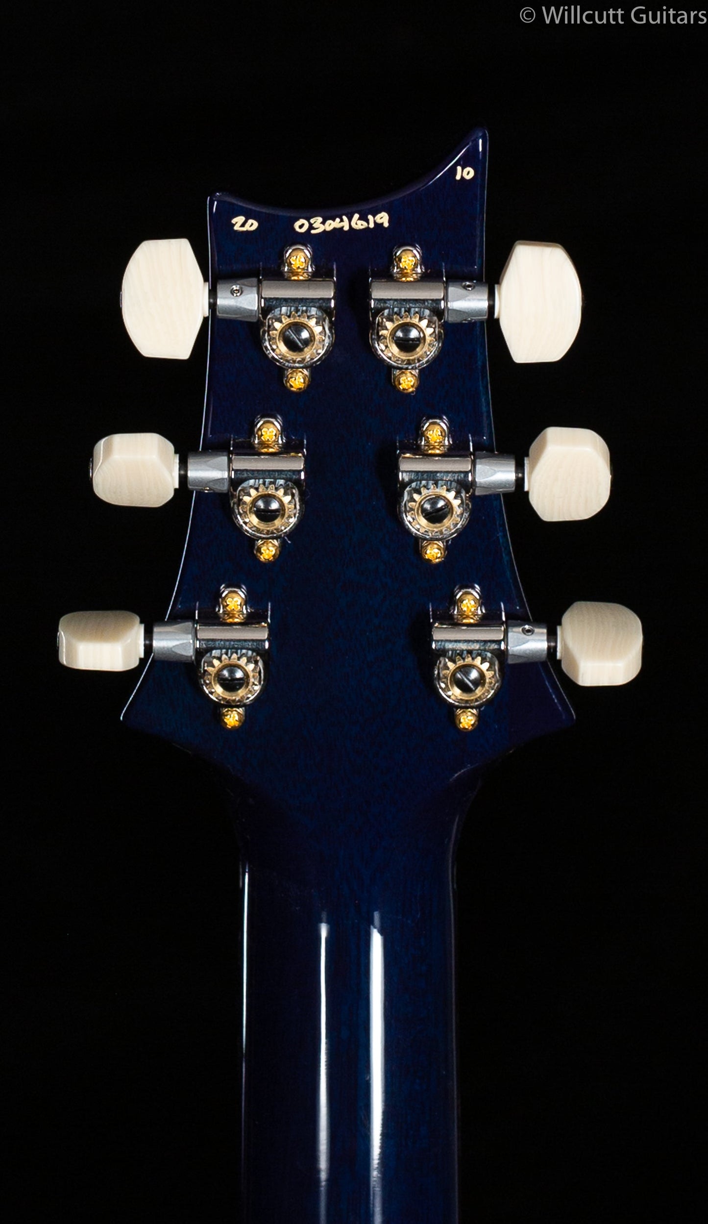 PRS 35th Anniversary Custom 24 Violet Blue Burst 10 Top