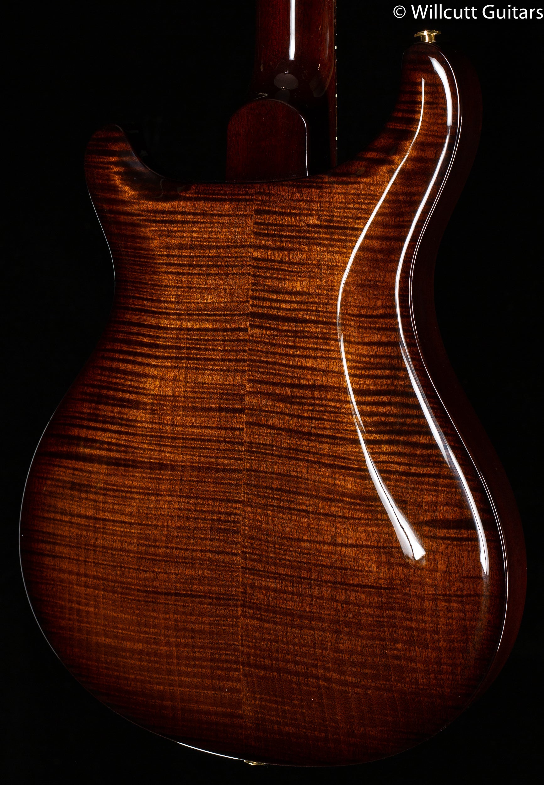 PRS Hollowbody II Piezo Black Gold Wrap 10 Top