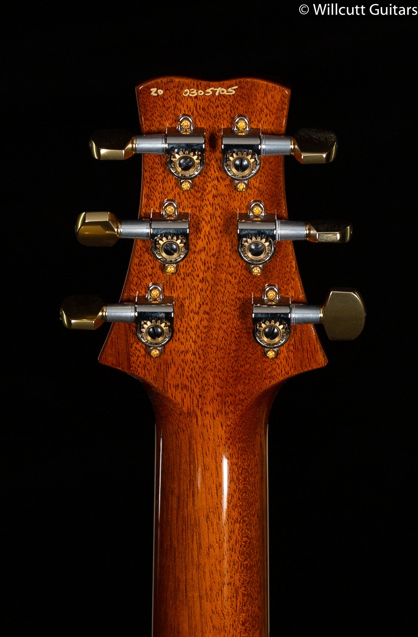 PRS Santana Retro Orange Tiger Artist Package
