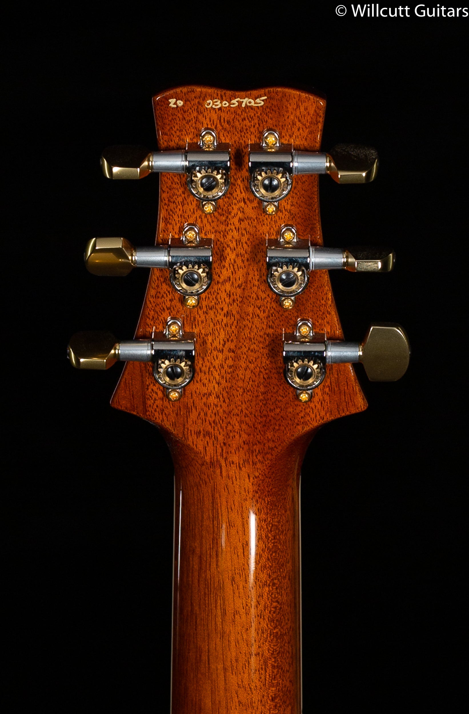 PRS Santana Retro Orange Tiger Artist Package