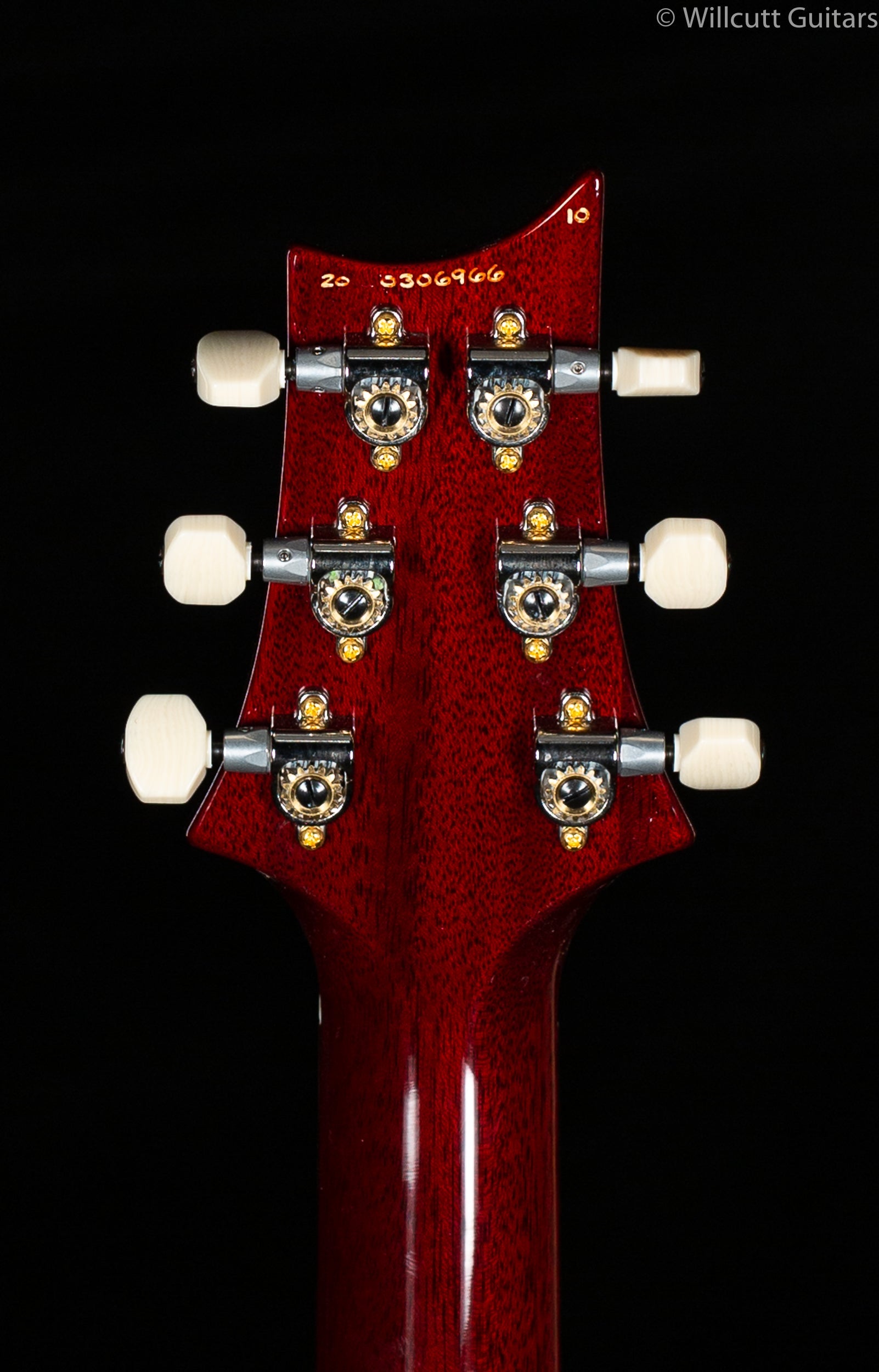 PRS DGT Fire Red Burst 10 Top