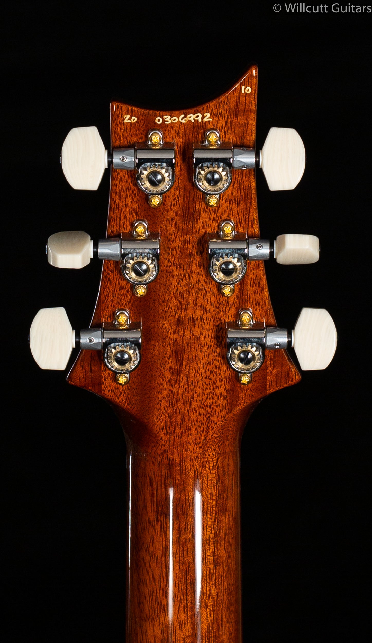 PRS 35th Anniversary Custom 24 Orange Tiger 10 Top