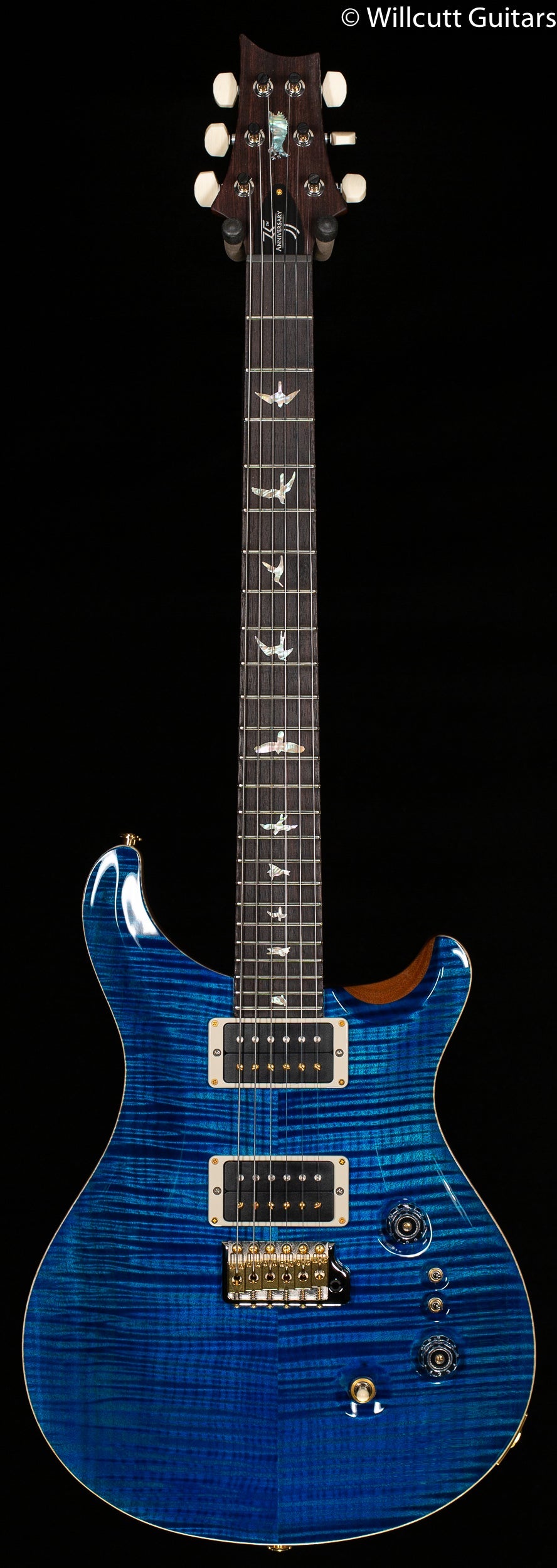PRS 35th Anniversary Custom 24 Aquamarine 10 Top