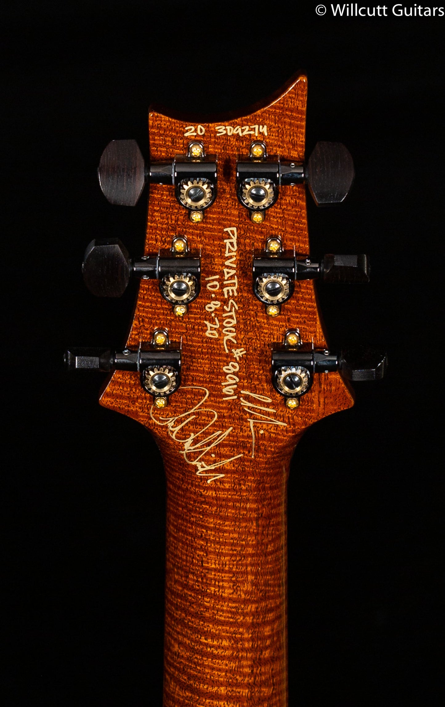 PRS Private Stock 8961 Hollowbody II Roasted Natural Smokeburst