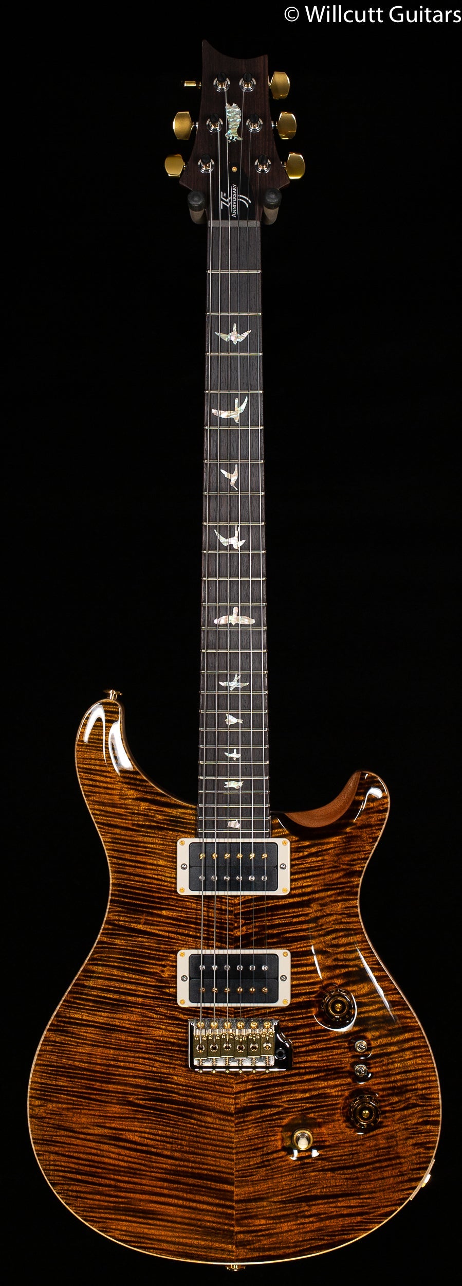 PRS 35th Anniversary Custom 24 Yellow Tiger 10 Top