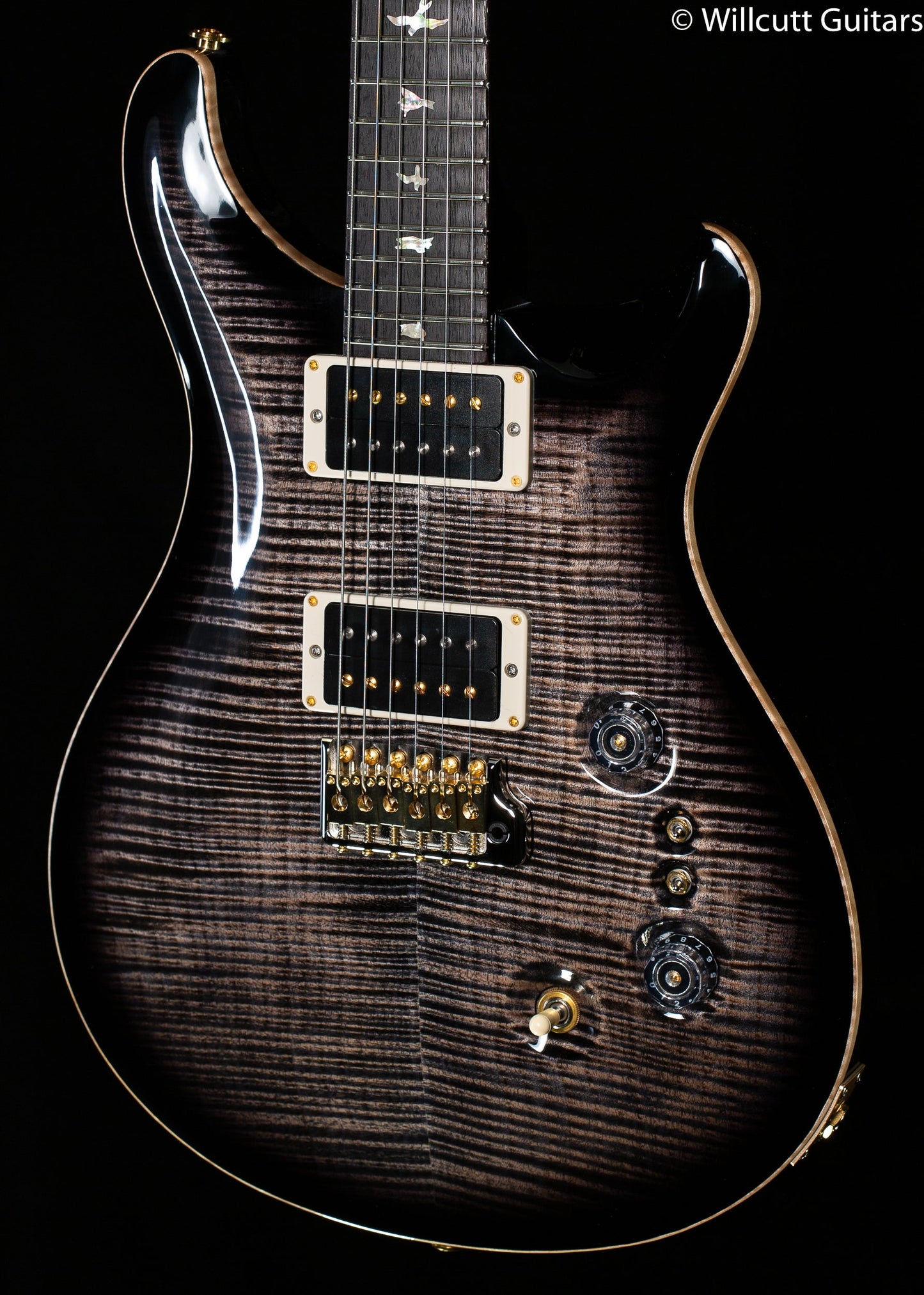 PRS 35th Anniversary Custom 24 Charcoal Burst 10 Top
