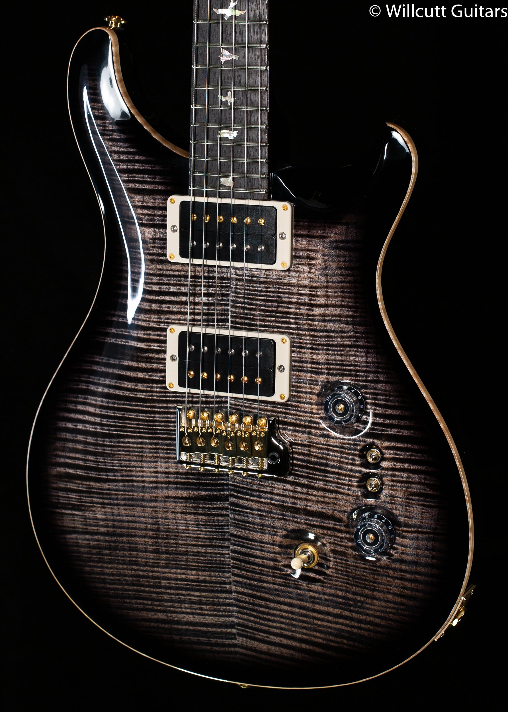 PRS 35th Anniversary Custom 24 Charcoal Burst 10 Top