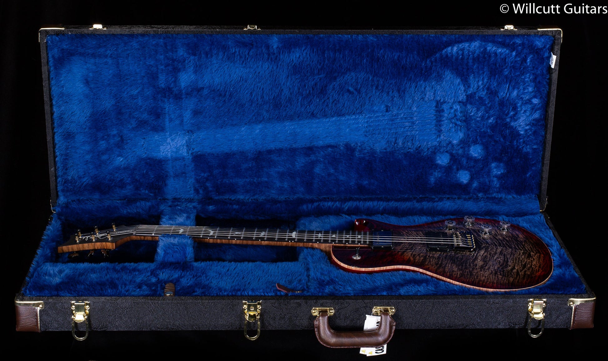 PRS Tremonti Wood Library Edition Charcoal Cherry Burst Roasted Maple