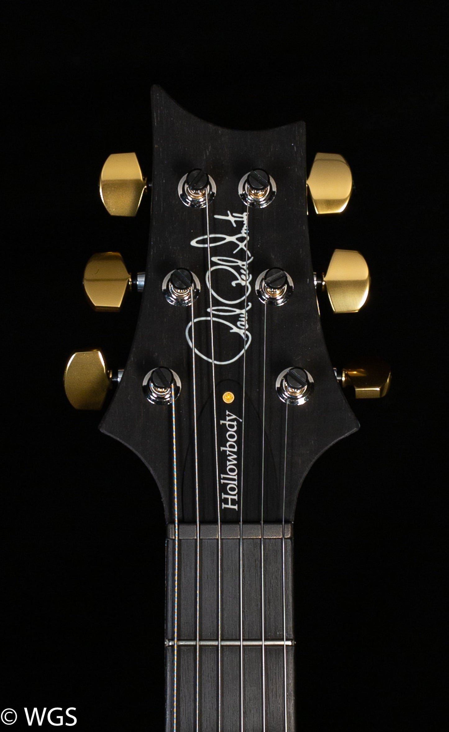 PRS Hollowbody II Piezo Wood Library Edition River Blue Smokeburst