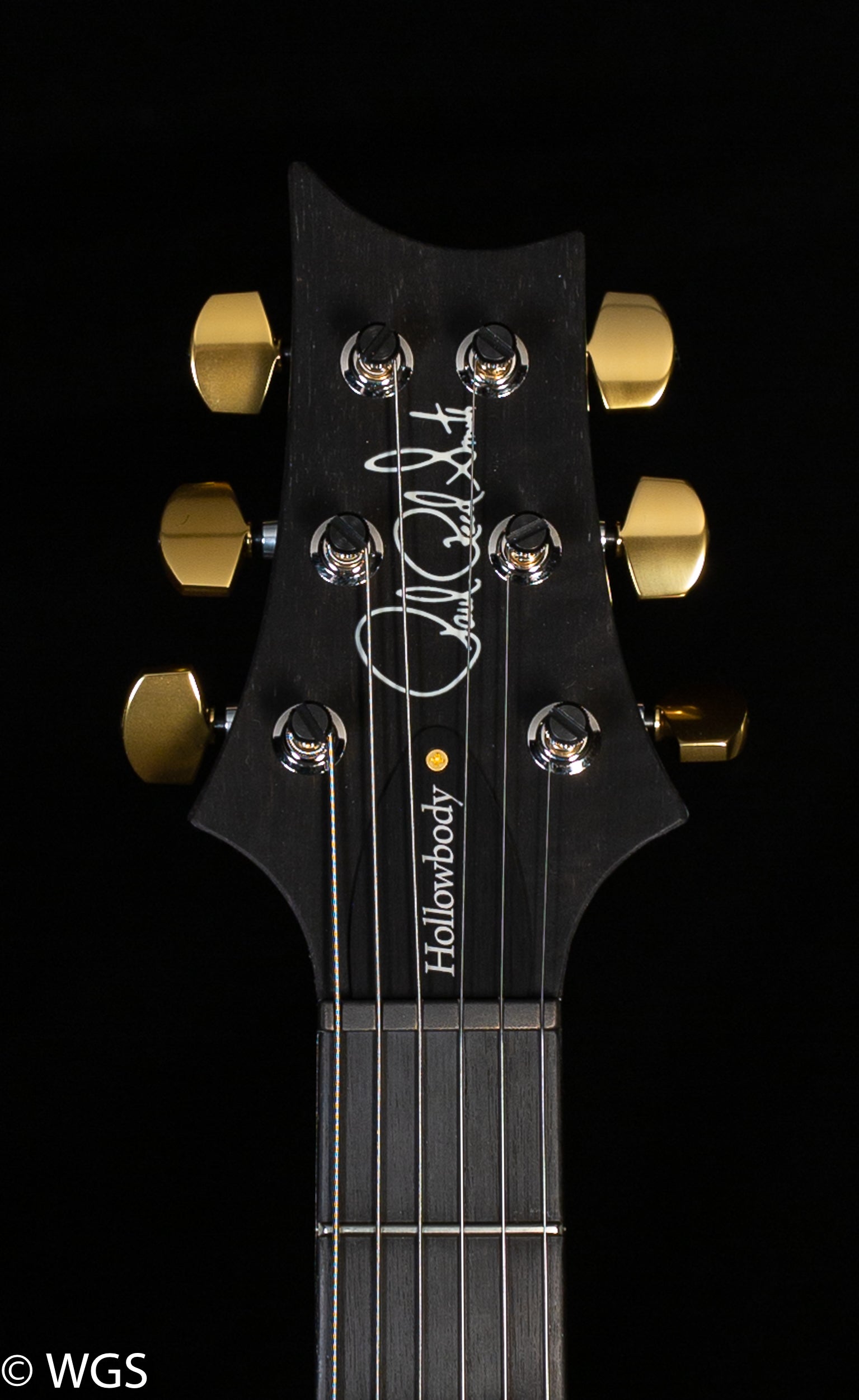 PRS Hollowbody II Piezo Wood Library Edition River Blue Smokeburst