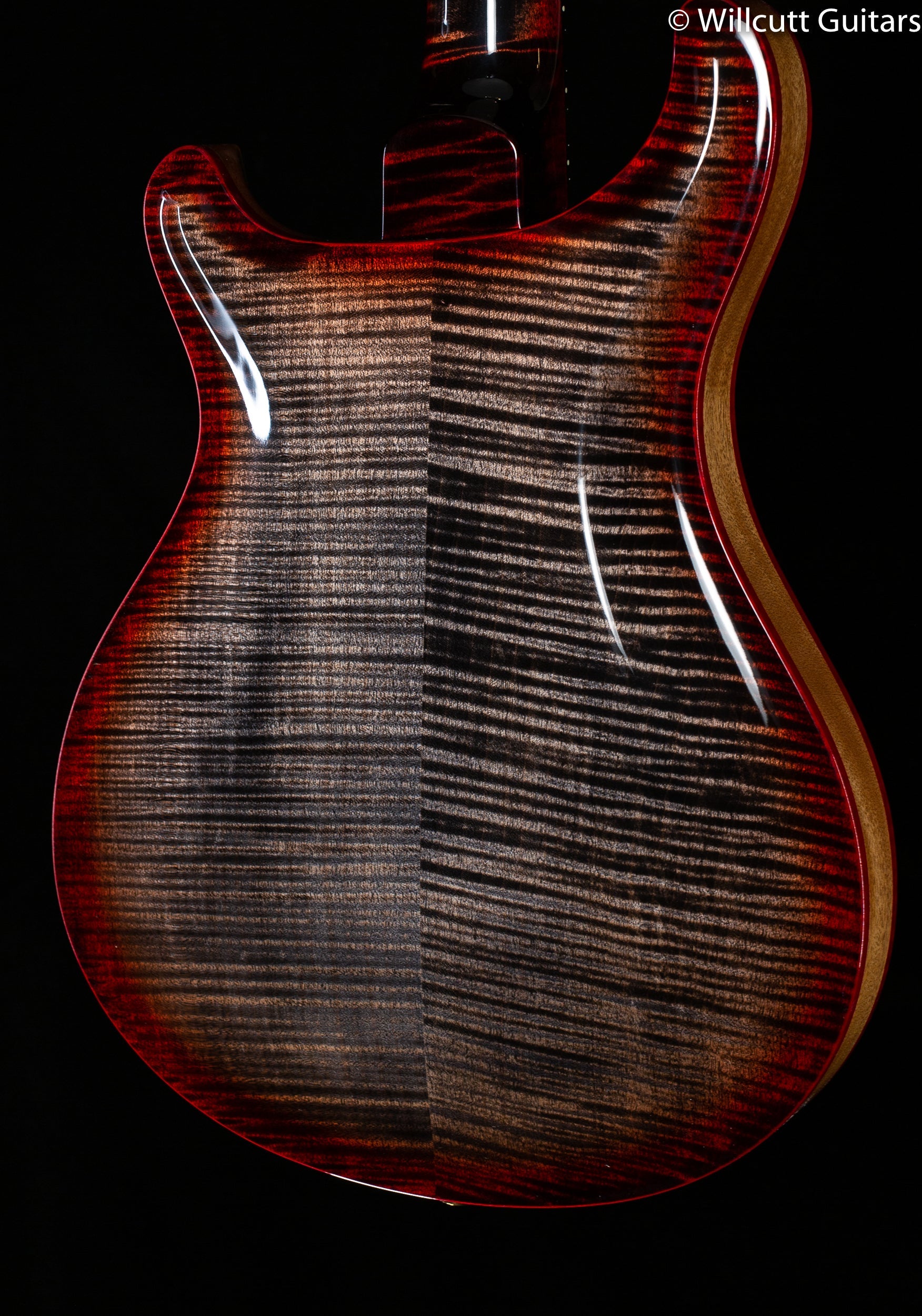 PRS Hollowbody II Piezo Wood Library Edition Charcoal Cherry Wrapburst