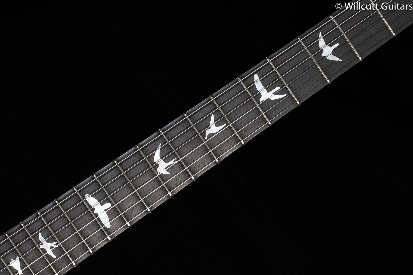 PRS Hollowbody II Piezo Wood Library Edition Charcoal Cherry Burst