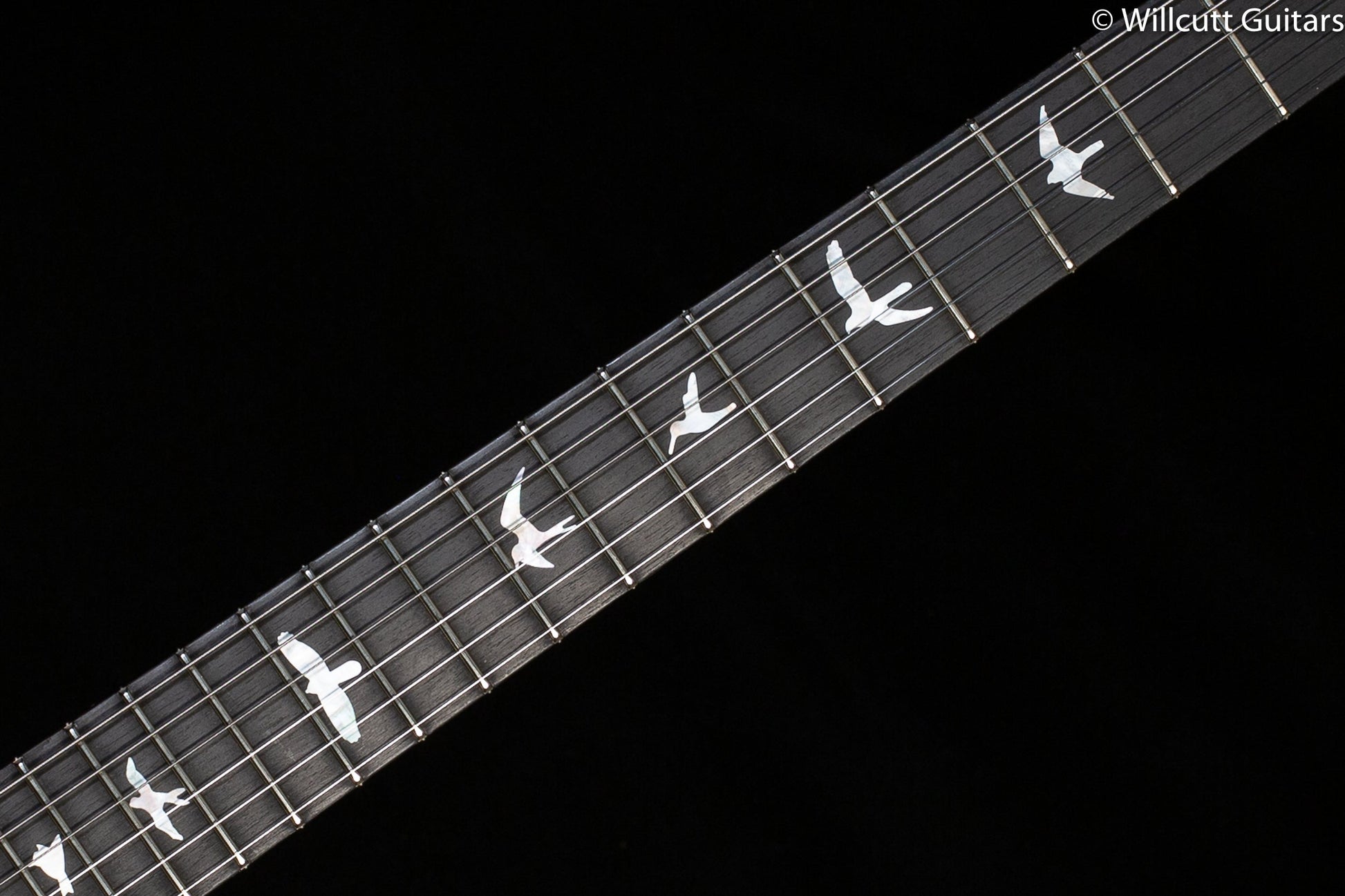 PRS Hollowbody II Piezo Wood Library Edition Charcoal Cherry Burst