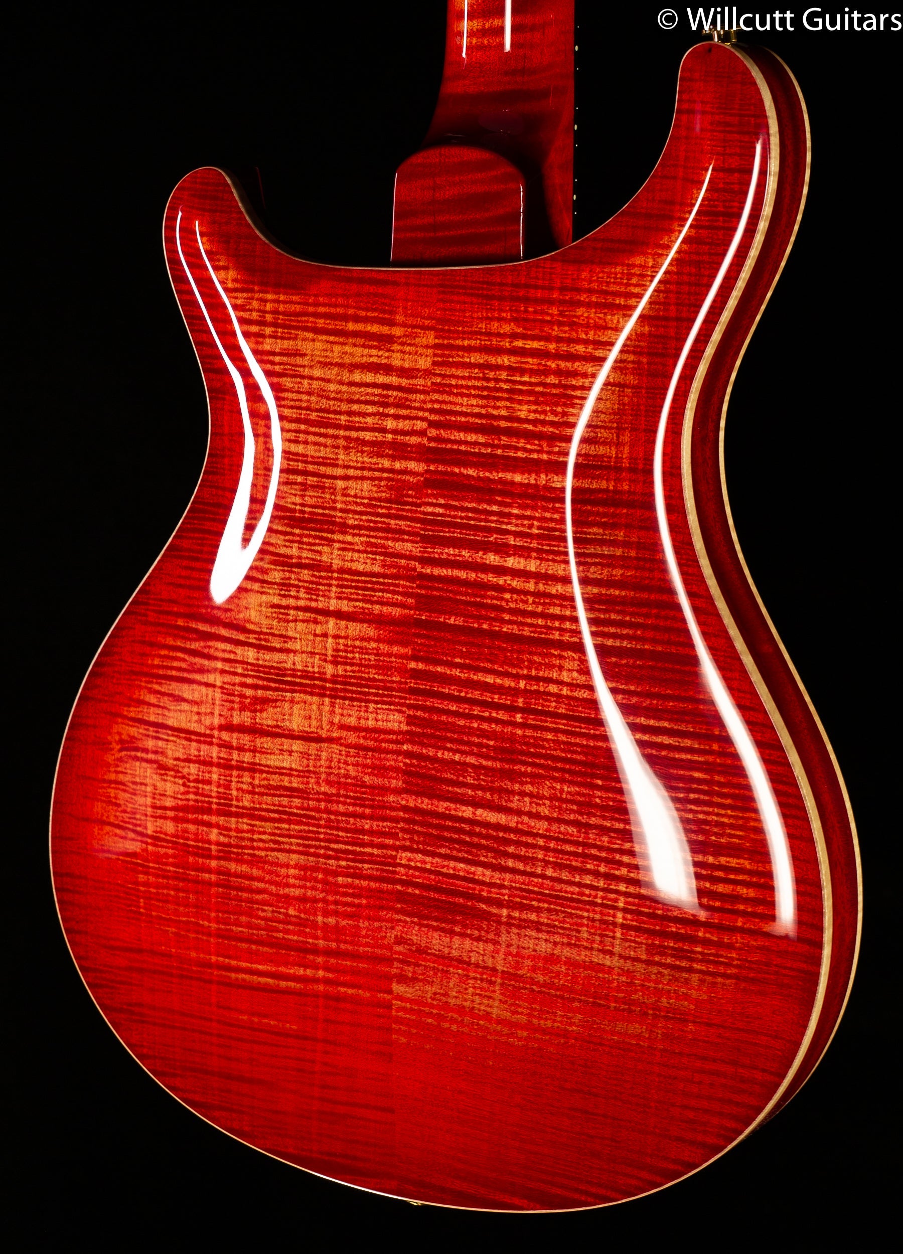 PRS Hollowbody II Piezo Wood Library Edition Blood Orange