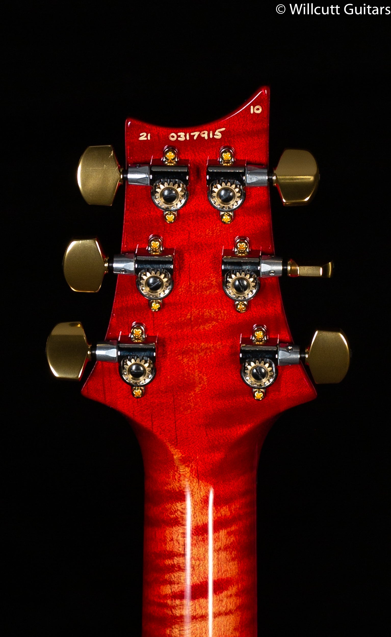 PRS Hollowbody II Piezo Wood Library Edition Blood Orange