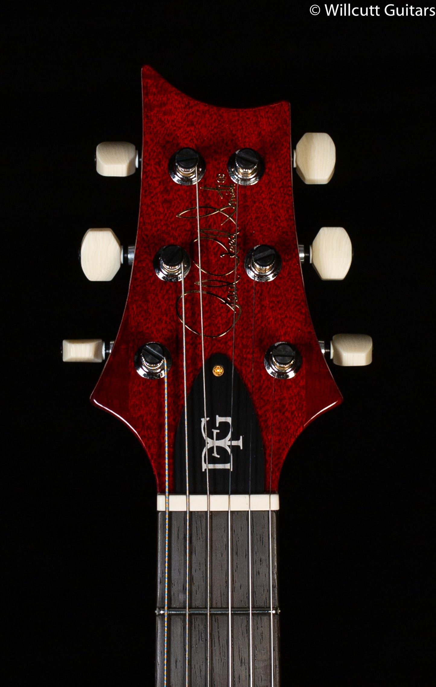 PRS DGT Wood Library Edition Fire Red Burst Brazilian Fretboard