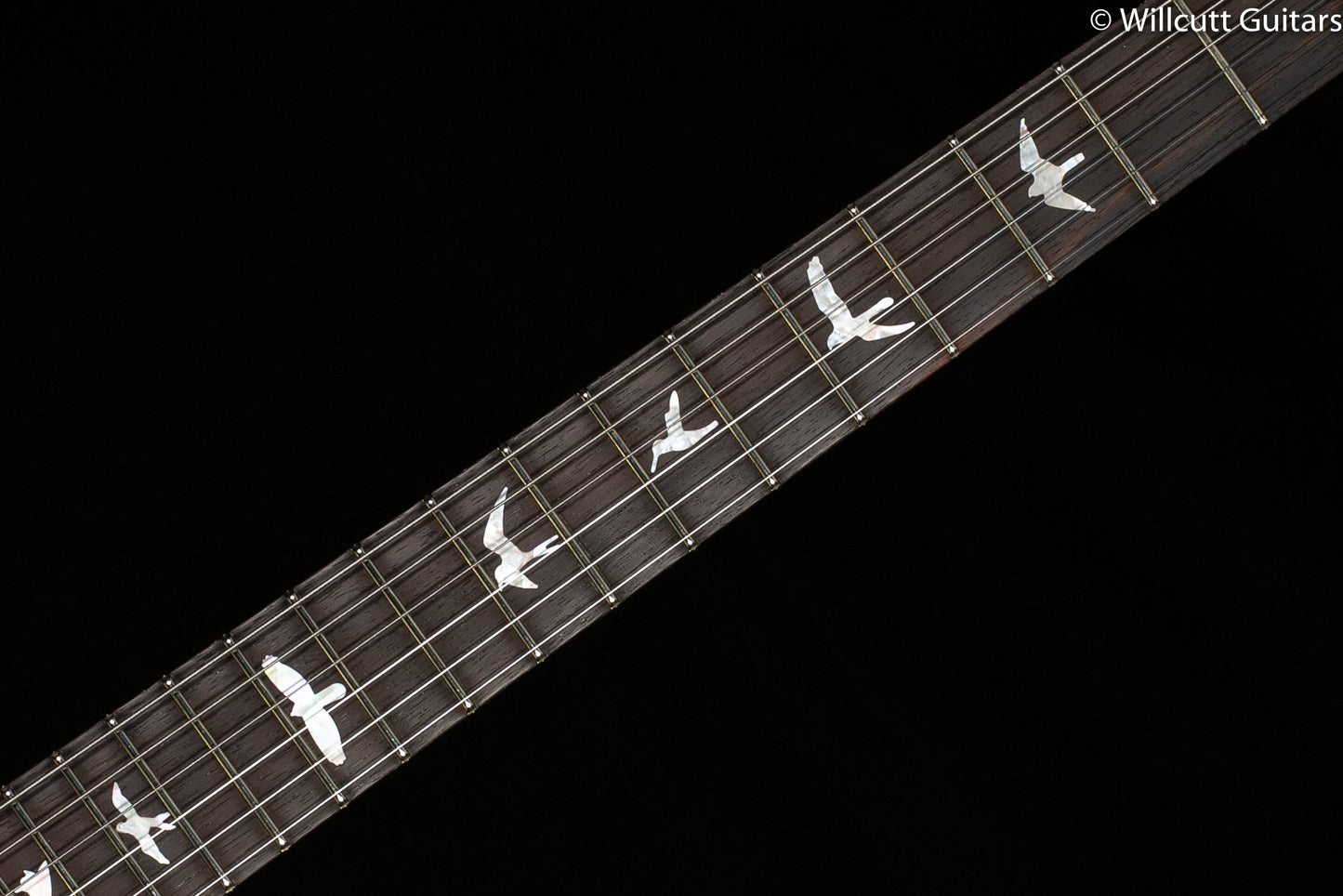 PRS DGT Wood Library Edition Fire Red Burst Brazilian Fretboard