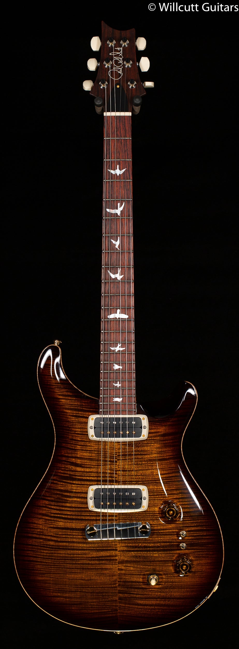 PRS Paul's Guitar Wood Library Edition Black Gold Roasted Maple