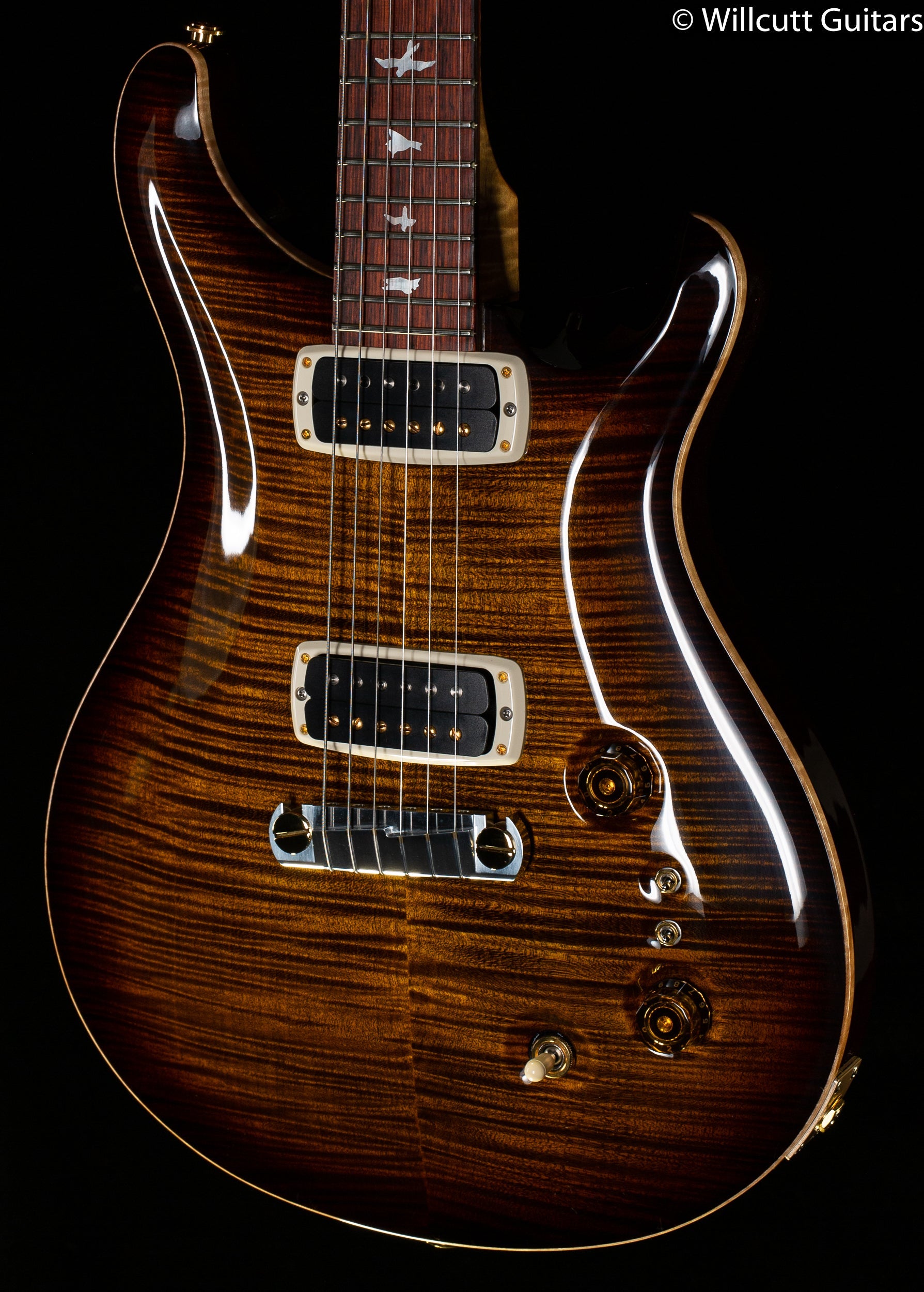 PRS Paul's Guitar Wood Library Edition Black Gold Roasted Maple