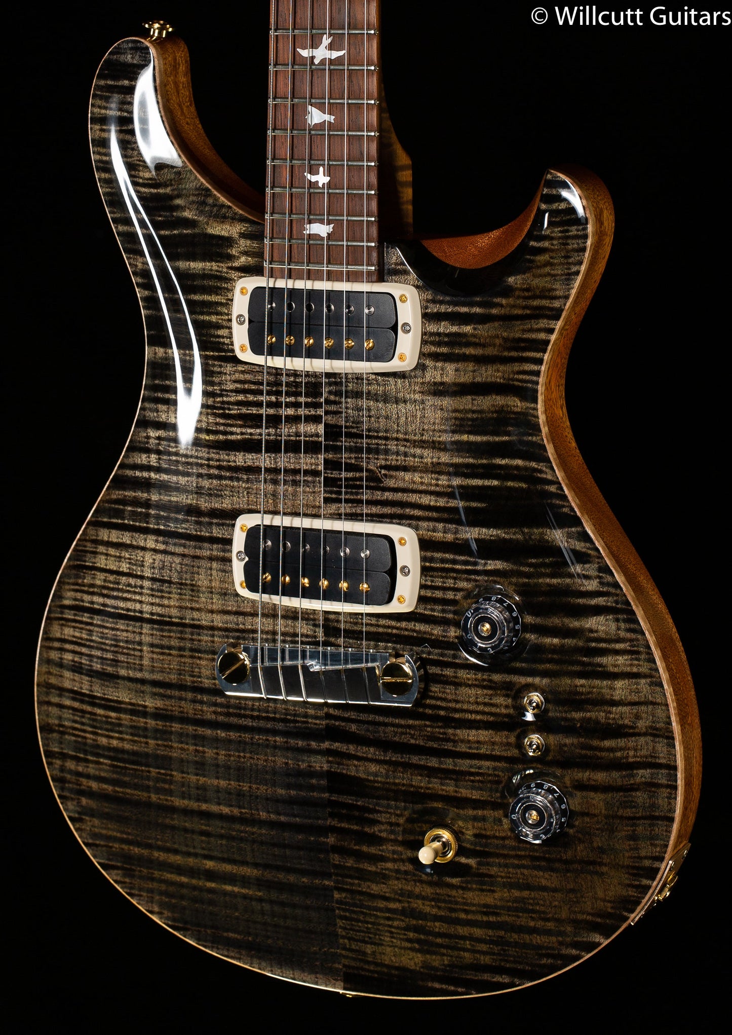 PRS Paul's Guitar Wood Library Edition Obsidian Roasted Maple