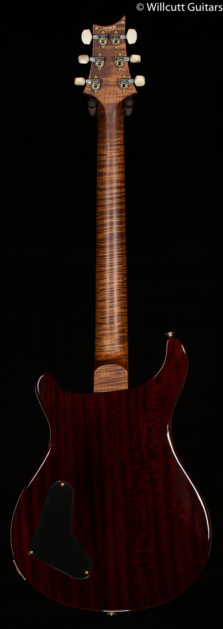 PRS Paul's Guitar Wood Library Edition Black Gold Roasted Maple