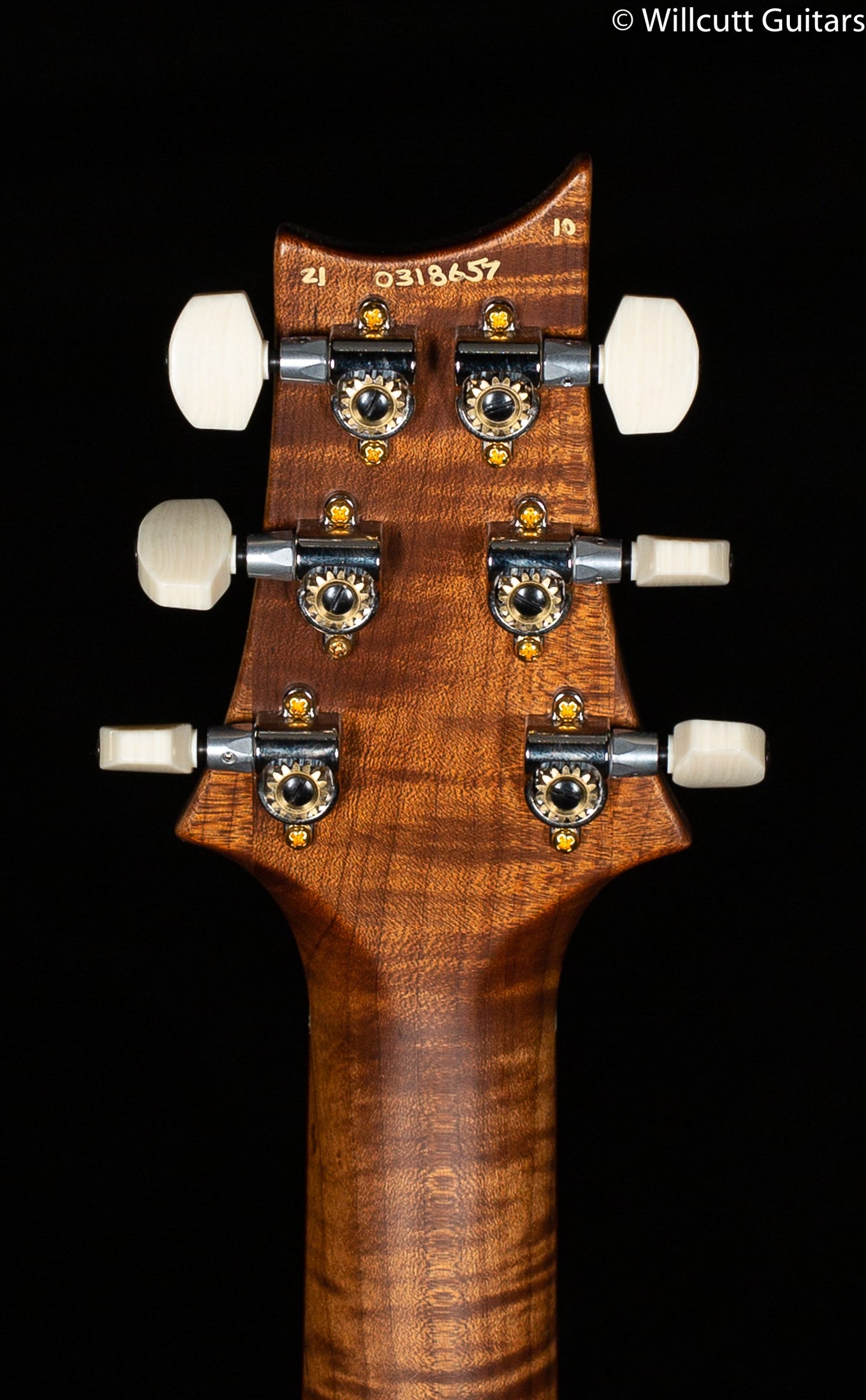 PRS Paul's Guitar Wood Library Edition Black Gold Roasted Maple