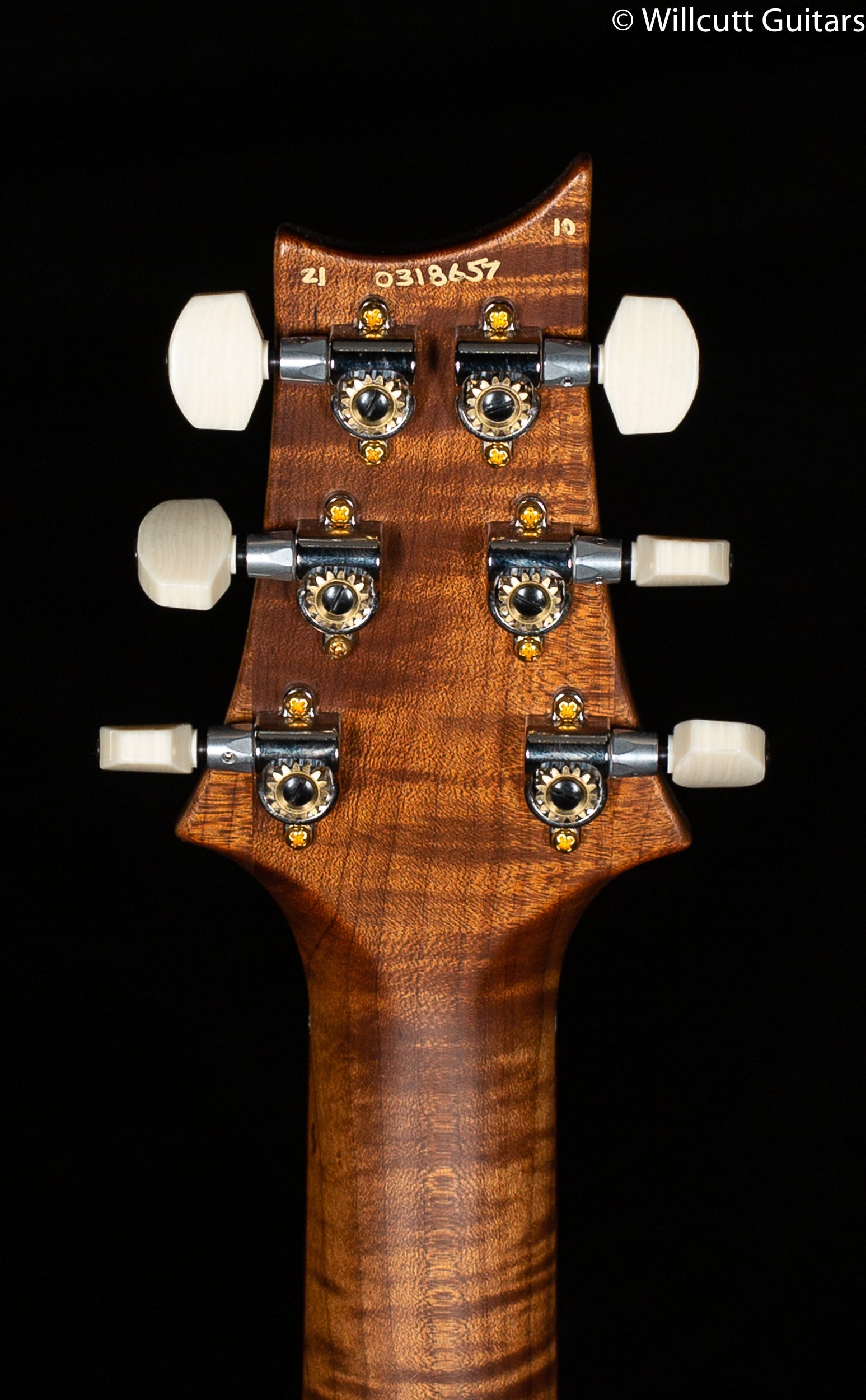 PRS Paul's Guitar Wood Library Edition Black Gold Roasted Maple