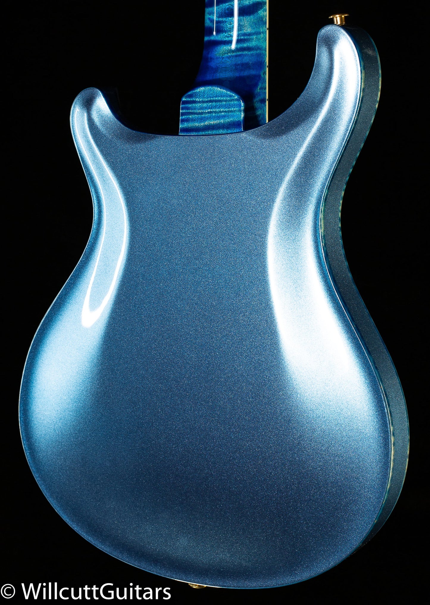 PRS Hollowbody II 594 Wood Library Edition Frost River Blue