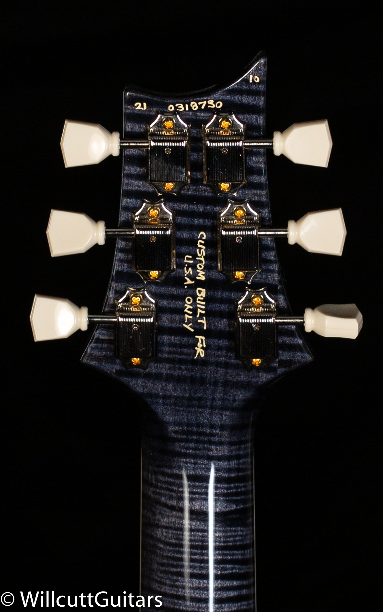 PRS Hollowbody II 594 Wood Library Edition Grey Black